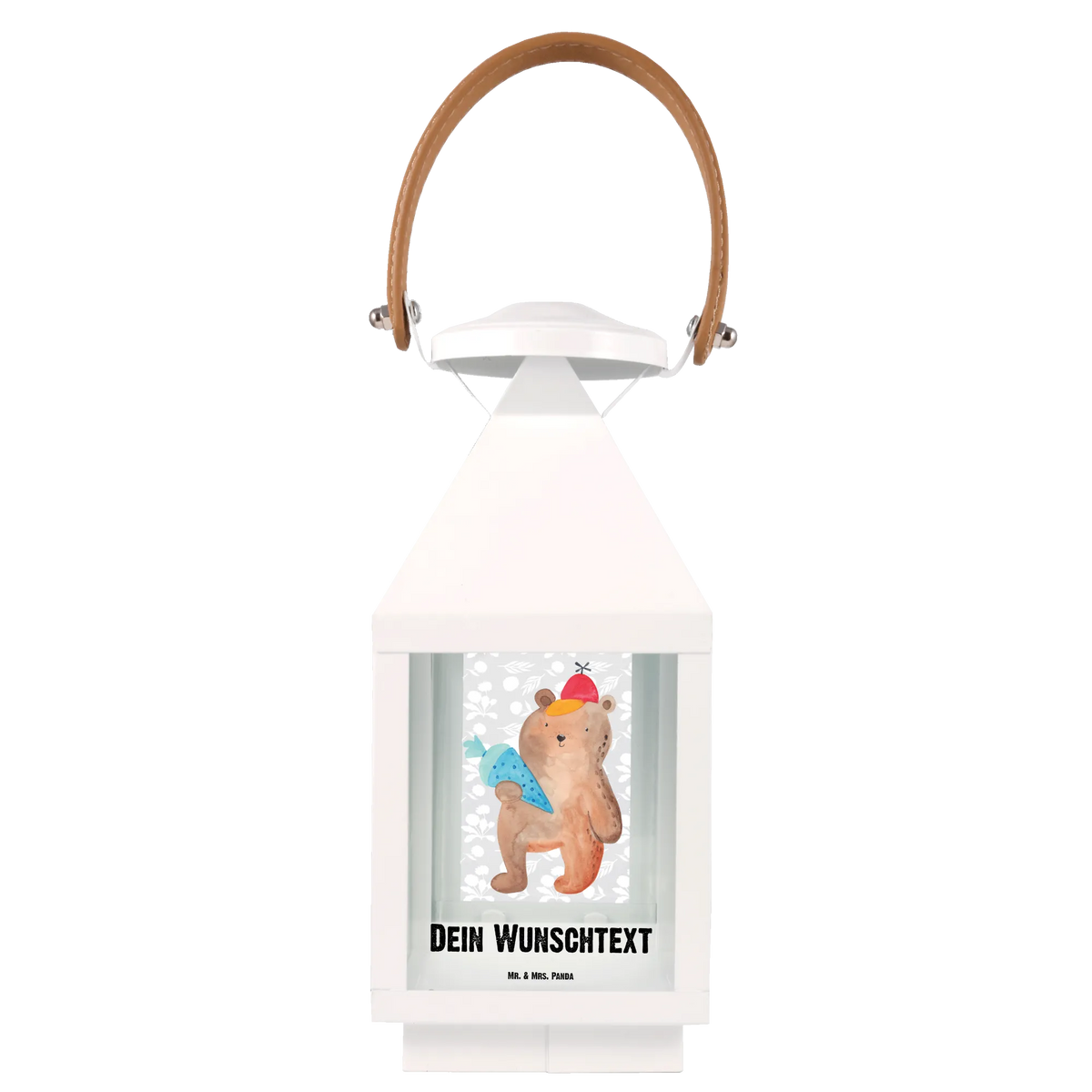 Personalized Decor Lantern bear School cone cuddly toy, teddy bear, School bag, Bear motif, Starting school, First day of school gift, Primary school, School enrolment gift, School gift