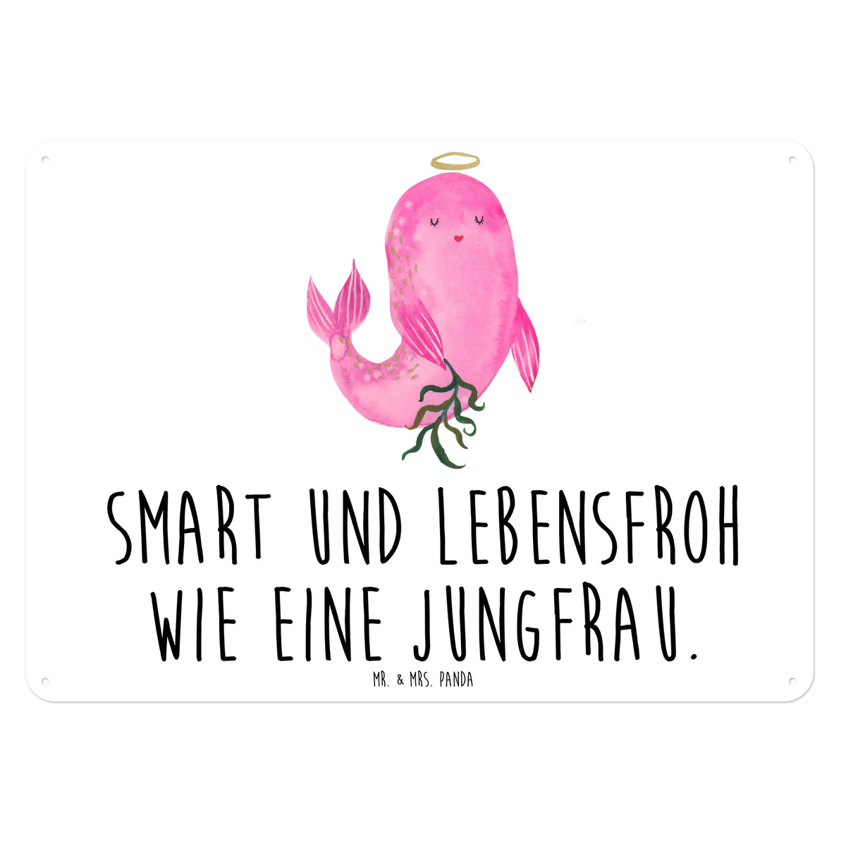 Blechschild Sternzeichen Jungfrau