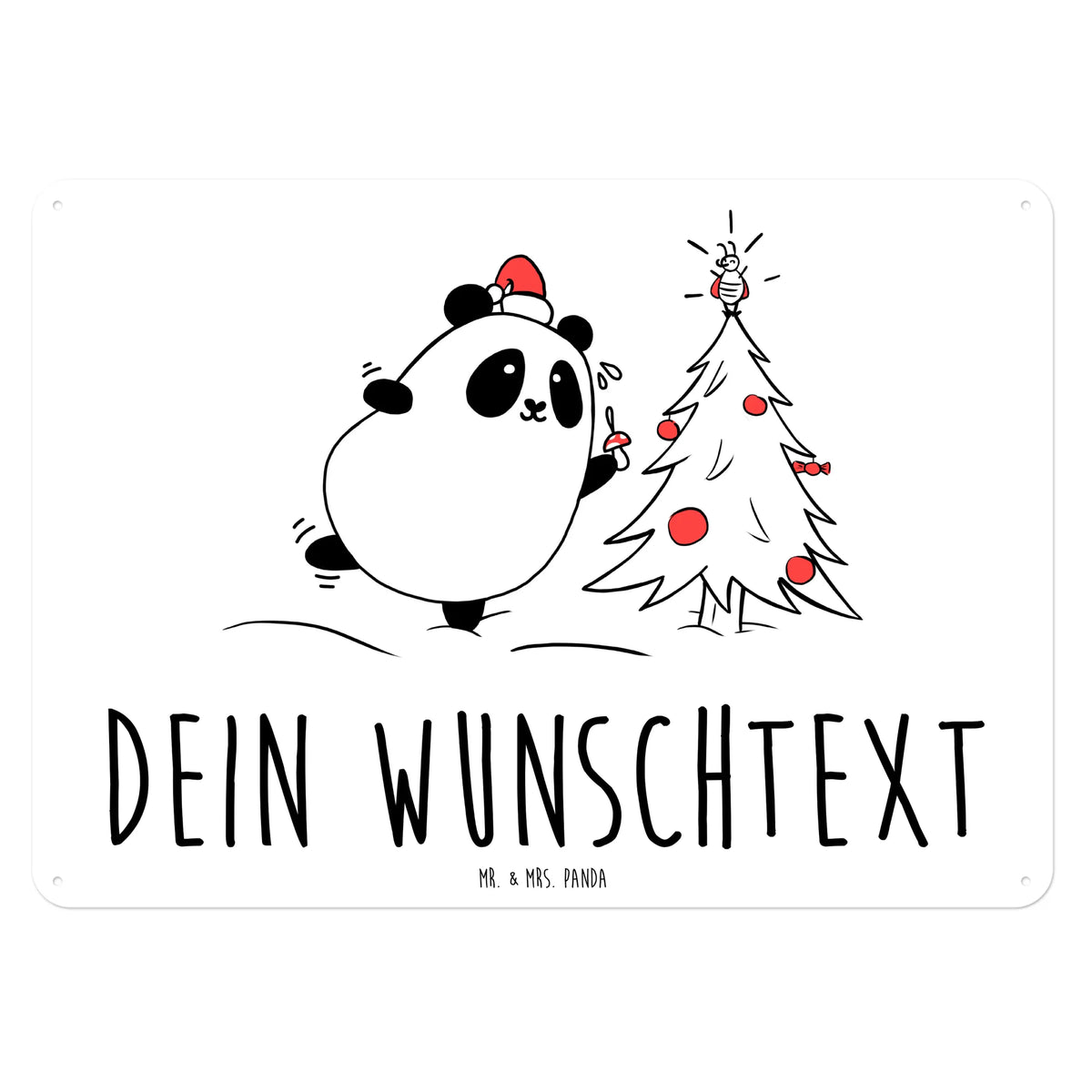 Personalisiertes Blechschild Panda Weihnachtszeit Metallschild Mit Namen, Personalisiertes Schild, Schild mit eigenem Text, Personalisiertes Blechschild, Schild personalisiert, Metallschild Personalisiert, Personalisiertes Metallschild, Blechschild Personalisiert, Personalisierbares Blechschild, Metallschild Mit Wunschtext, Blechschild Mit Namen, Blechschild Mit Wunschtext, Schild mit Namen