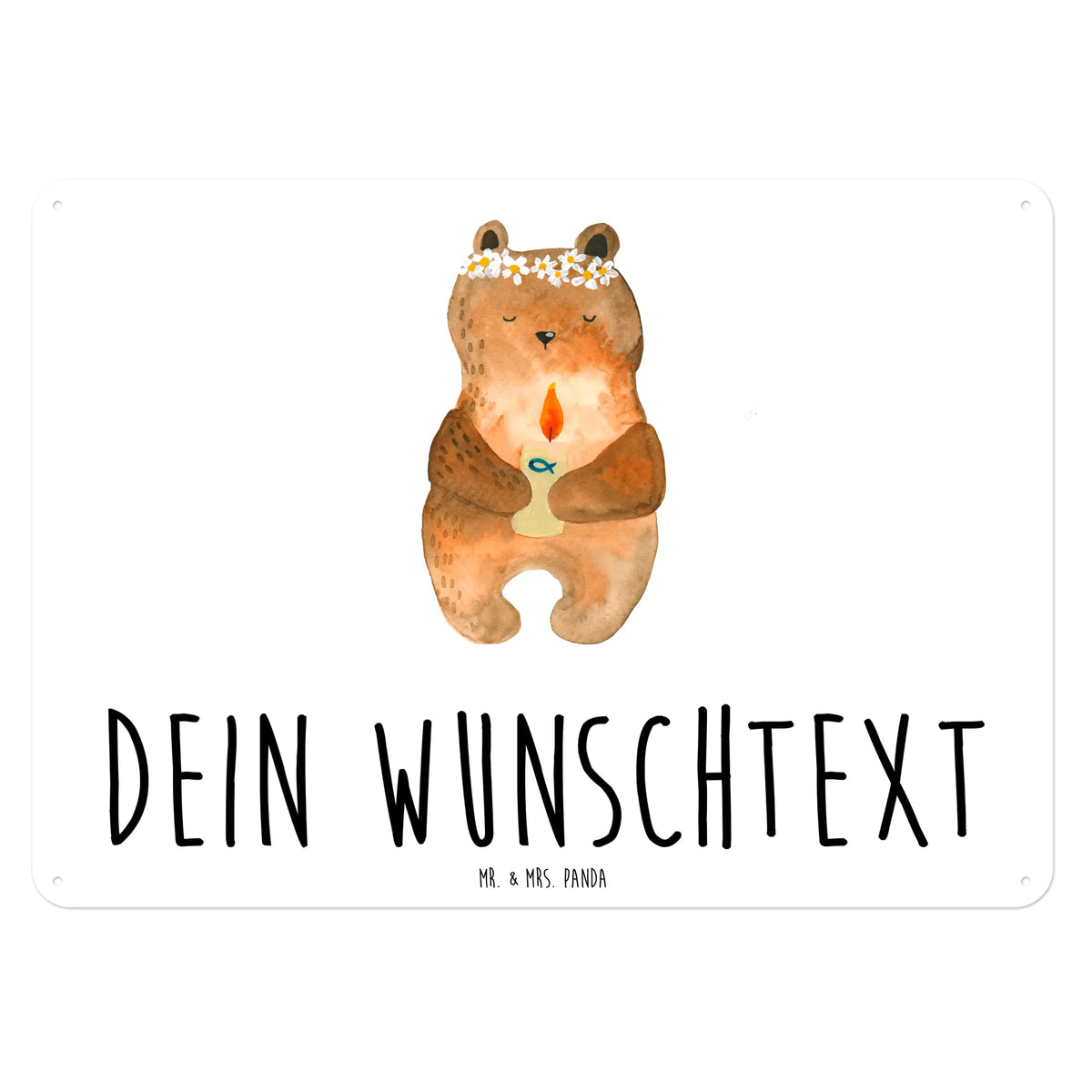 Personalisiertes Blechschild Bär Kommunion Metallschild Mit Wunschtext, Blechschild Mit Wunschtext, Metallschild Mit Namen, Personalisiertes Metallschild, Blechschild Personalisiert, Metallschild Personalisiert, Schild mit eigenem Text, Personalisiertes Blechschild, Blechschild Mit Namen, Personalisierbares Blechschild, Personalisiertes Schild, Schild mit Namen, Schild personalisiert, Teddy, Bär, Teddybär, Taufkerze, Katholisch, Gottes Segen, Kommunion