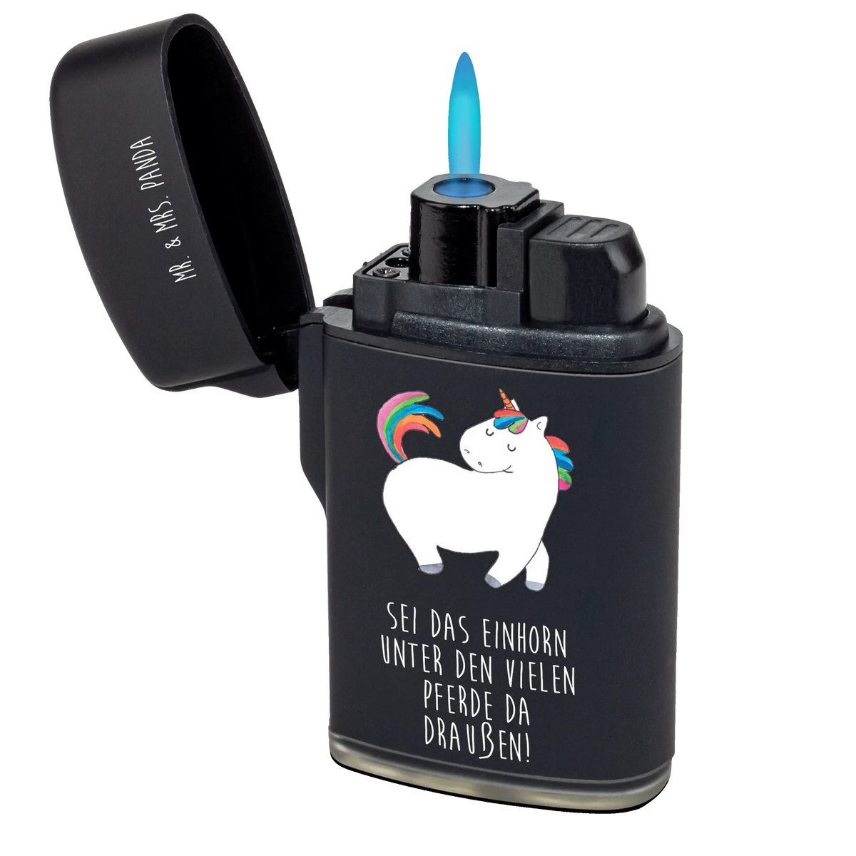 Feuerzeug Einhorn Stolzieren gas anzünder, zündgerät, Zünder, Feuerzeug, Feuerzeuge, sturmfeuerzeuge, gasfeuerzeuge, Gasfeuerzeug, sturmfeuerzeug, anzünder, zigarettenanzünder, Unicorn, Einhorn, Einhörner, Einhorn Deko, Stolz, Reiten, Freundin, Bunt, Anders, Pferd, Geschenk, Reiter