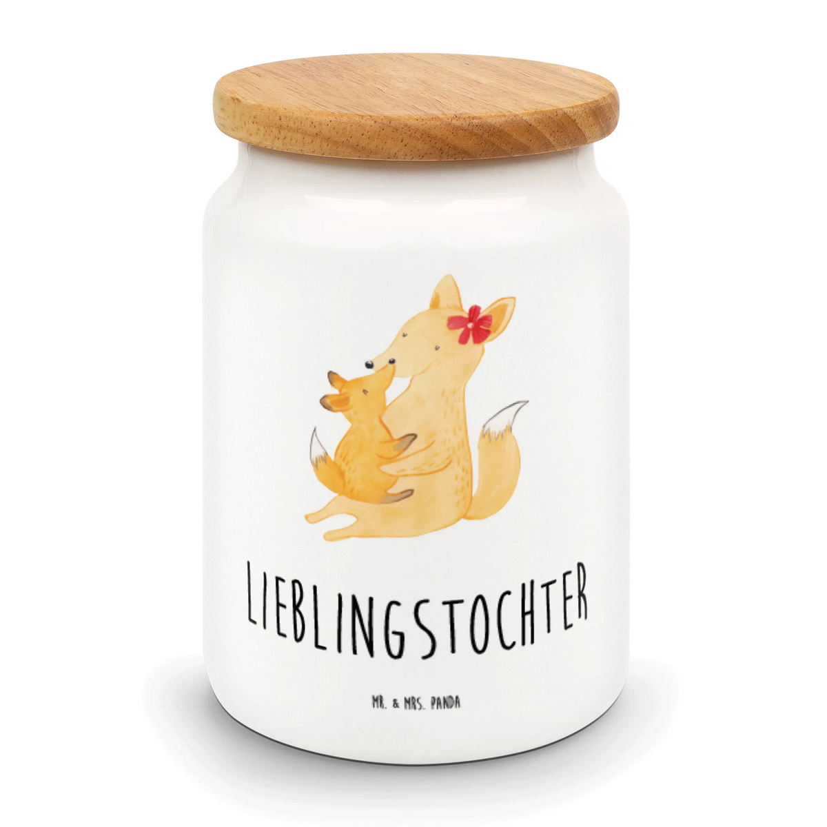 Vorratsdose Fuchs Mama keramikdose, gebäckdose, Teedose, Frischhaltedose, bonbondose, leckerlidose, tee behälter, zuckerdose, Aromadose, Dose, Lebensmittelbehälter, Snackdose, Kaffeedose, Aufbewahrungsdose, müslidose, salzdose, Vorratsdose, Keksdose, aufbewahrungsbehälter, vorratsbox, vorratsgefäß, behälter, Biskuitdose, Vorratsbehälter, Muttertag, Vatertag, Mama, Papa, Oma, Opa, Familie, Schwester, Bruder, Beste Tochter, Lieblingstochter, Geschenk, Mutter, Tochter
