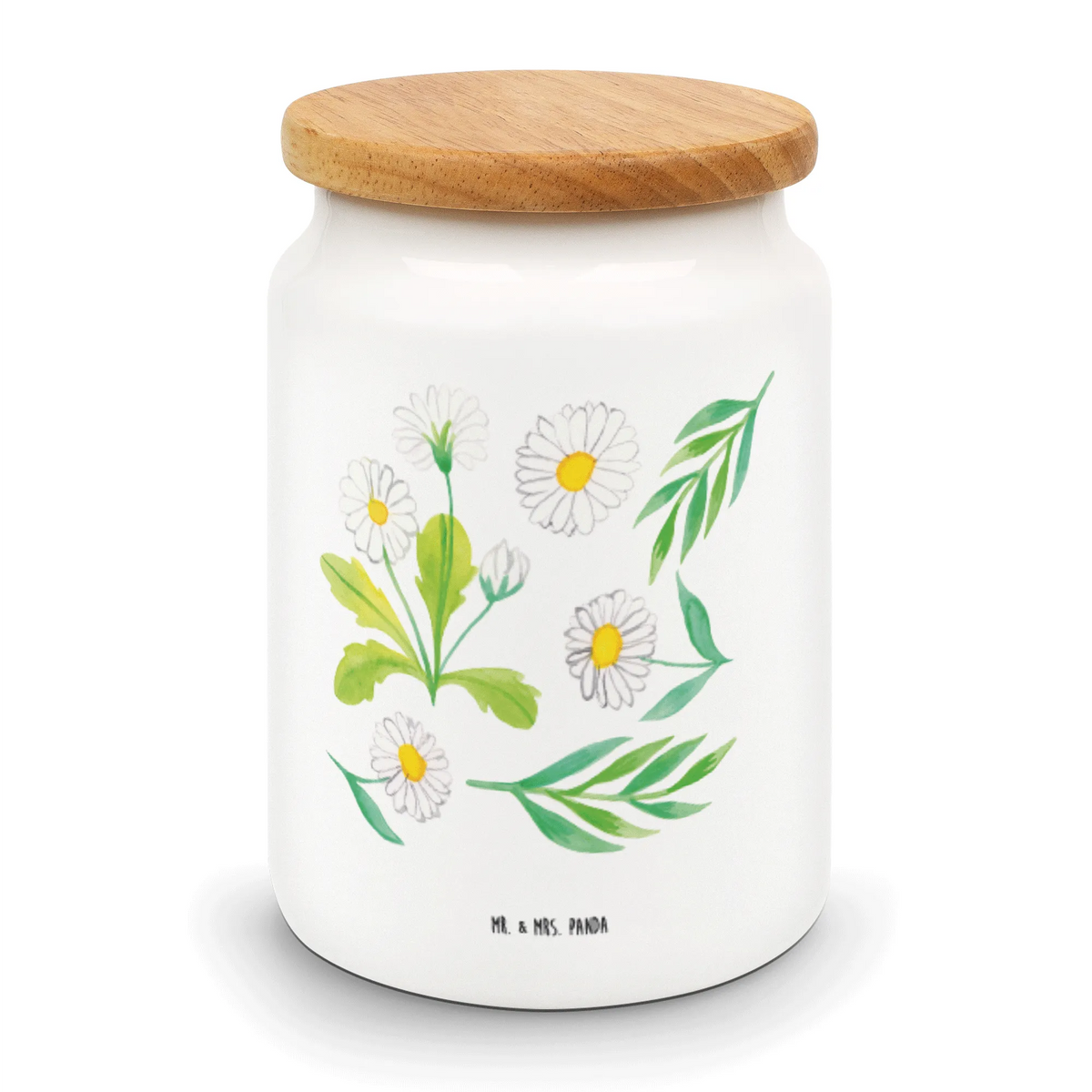 Vorratsdose Wiesenzauber Design behälter, Aromadose, vorratsbox, Kaffeedose, Biskuitdose, Frischhaltedose, Aufbewahrungsdose, vorratsgefäß, zuckerdose, gebäckdose, Teedose, Keksdose, Vorratsbehälter, Dose, aufbewahrungsbehälter, Vorratsdose, müslidose, Lebensmittelbehälter, bonbondose, salzdose, Snackdose, leckerlidose, tee behälter, keramikdose, Blumen, Muster, Aquarell, Wiese, Gänseblümchen, Blumenwiese
