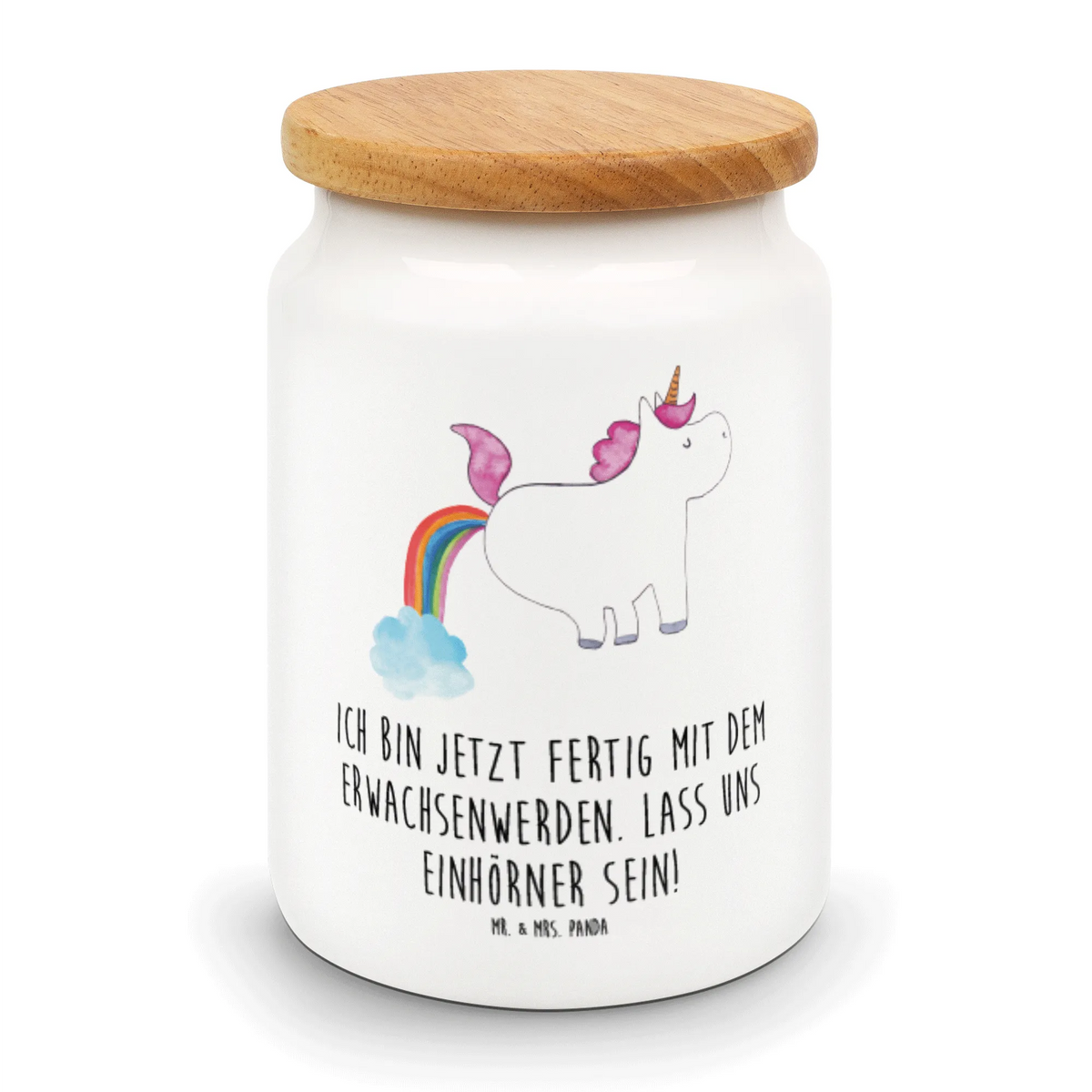 Vorratsdose Einhorn Pupsen Keksdose, bonbondose, salzdose, müslidose, leckerlidose, vorratsgefäß, vorratsbox, zuckerdose, Aromadose, Snackdose, Dose, Aufbewahrungsdose, behälter, Teedose, Biskuitdose, tee behälter, Lebensmittelbehälter, Vorratsbehälter, Frischhaltedose, Kaffeedose, gebäckdose, Vorratsdose, aufbewahrungsbehälter, keramikdose, Unicorn, Einhorn, Einhörner, Einhorn Deko, Spaß, Regenbogen, Erwachsenwerden, Freundin, Pups, Einhornpower, Glitzer, Lustig