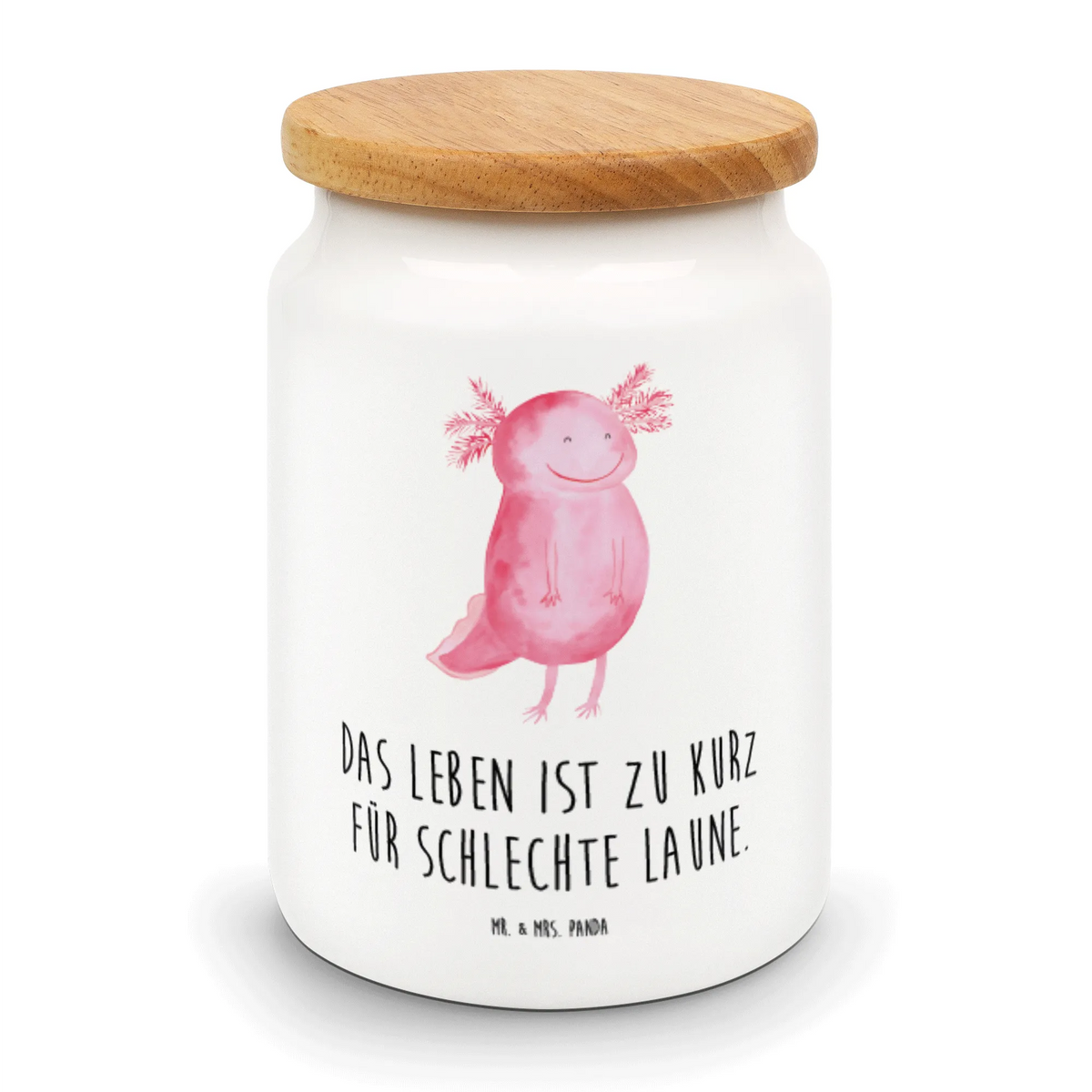 Vorratsdose Axolotl Glücklich Aufbewahrungsdose, Dose, Vorratsbehälter, leckerlidose, Kaffeedose, behälter, Frischhaltedose, zuckerdose, Biskuitdose, vorratsbox, Aromadose, keramikdose, gebäckdose, Lebensmittelbehälter, Snackdose, vorratsgefäß, Vorratsdose, aufbewahrungsbehälter, müslidose, Teedose, Keksdose, salzdose, bonbondose, tee behälter, Axolotl, Molch, Schwanzlurch, Gute Laune, Lurche, Axolot, Lurch, Motivation