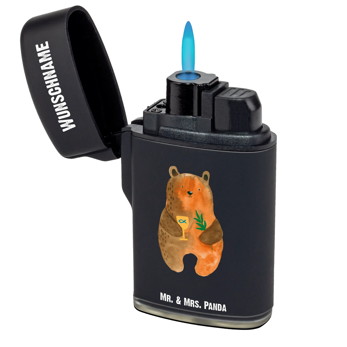 Personalisiertes Feuerzeug Bär Konfirmation Personalisiertes Feuerzeug, Gasfeuerzeug personalisiert, Individuelles Feuerzeug, Feuerzeug mit Name, Personalisierbares Feuerzeug, Feuerzeug Personalisiert, Teddy, Bär, Teddybär, Evangelisch, Konfirmation, Gottesdienst, Kirche