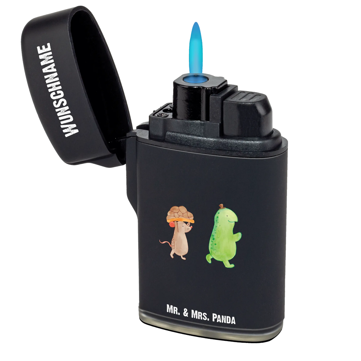 Personalised lighter tortoise Mouse Individuelles Feuerzeug, Feuerzeug mit Name, Personalisiertes Feuerzeug, Gasfeuerzeug personalisiert, Personalisierbares Feuerzeug, Feuerzeug Personalisiert, Schildkröte, Freunde, Freundinnen, Beste Freunde, Maus, Beste Freundinnen