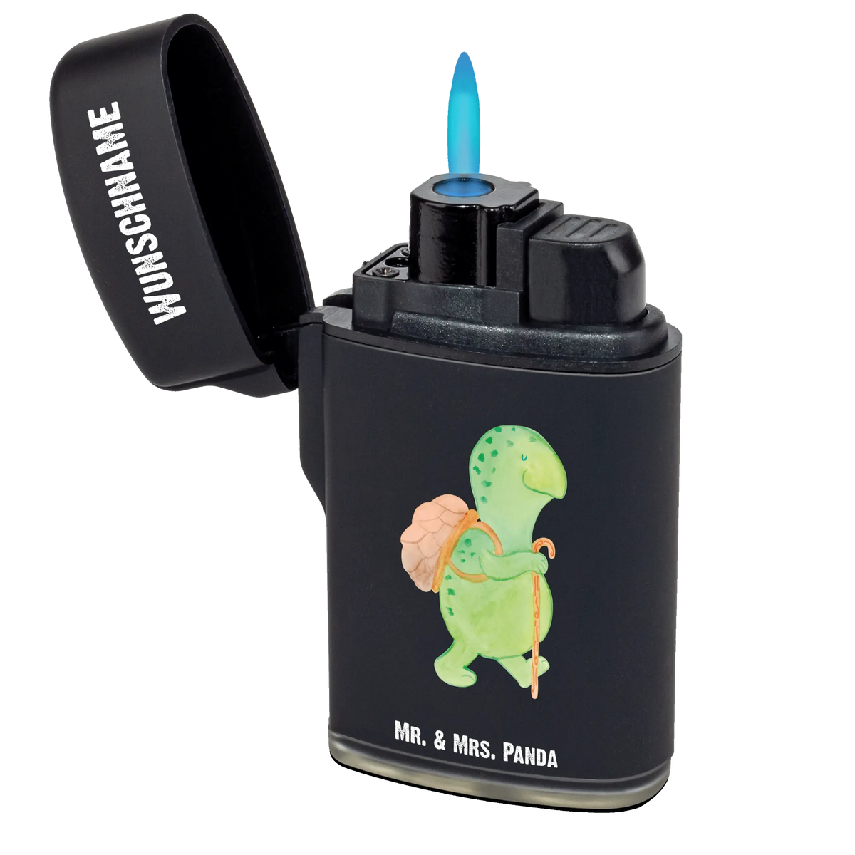 Personalised lighter tortoise walker gift, gift ideas, cute, illustrated, tortoise, reptile, ancient creature, sweet, birthday gift, turtle gift items, funny turtle gifts, pet turtles, best friend, sister or daughter, turtle lover, motivational slogan, new beginning, turtles