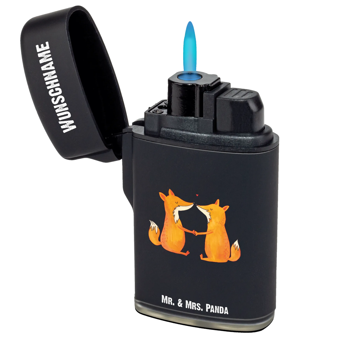 Personalisiertes Feuerzeug Füchse Liebe Personalisiertes Feuerzeug, Individuelles Feuerzeug, Feuerzeug Personalisiert, Feuerzeug mit Name, Personalisierbares Feuerzeug, Gasfeuerzeug personalisiert, Fuchs, Ehefrau, Liebesbeweis, Ehemann, Freundin, Füchse, Verlobte, Liebe, Freund, Partner, Paar, Fox, Liebespaar, Ehe