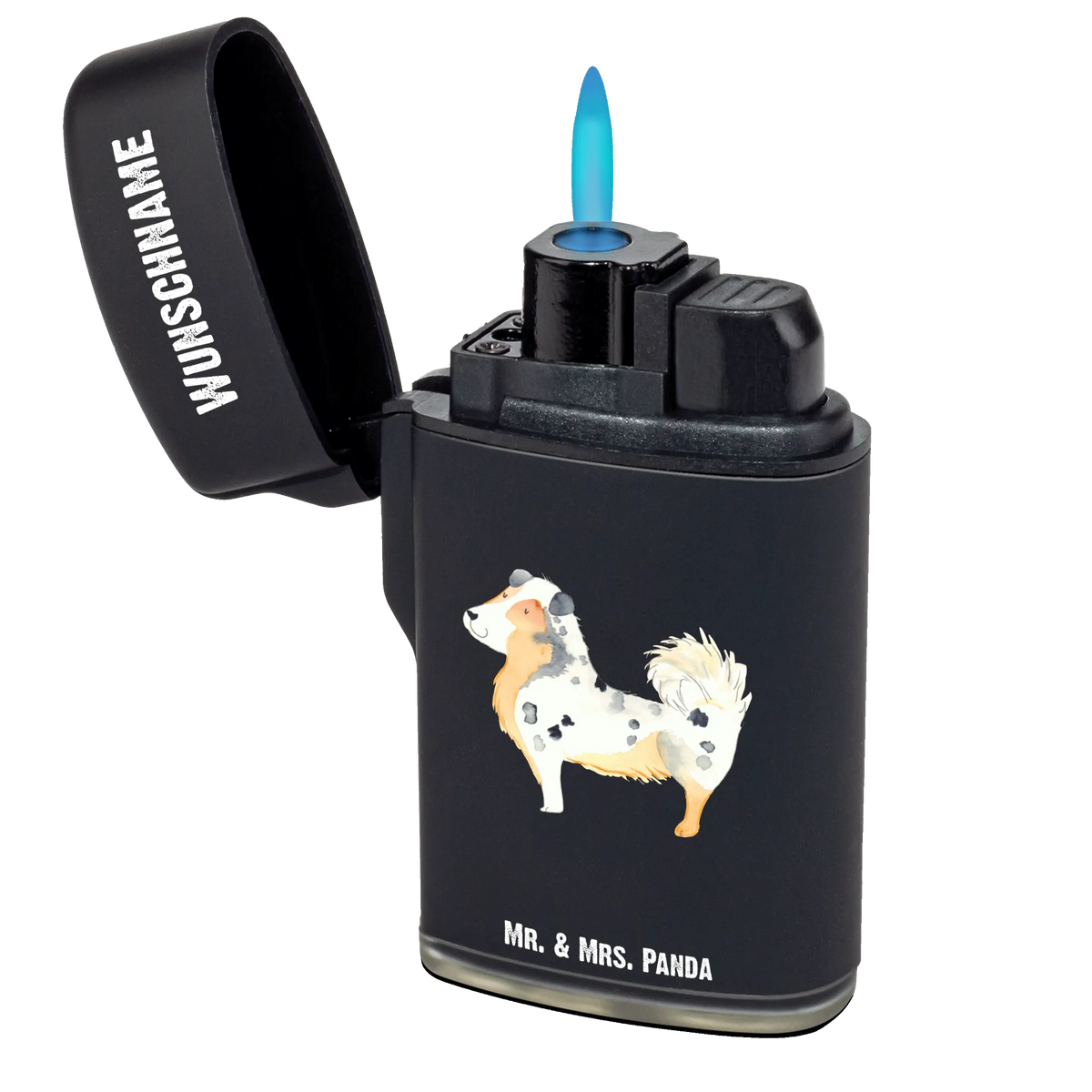 Personalisiertes Feuerzeug Hund Australien Shepherd Personalisierbares Feuerzeug, Gasfeuerzeug personalisiert, Individuelles Feuerzeug, Feuerzeug Personalisiert, Personalisiertes Feuerzeug, Feuerzeug mit Name, Sprüche, Hund, Hunderasse, Hundebesitzer, Hundemotiv, Haustier, Tierliebhaber, Australien Shepherd, Spruch, Hundeliebe, Shepherd, Familienhund