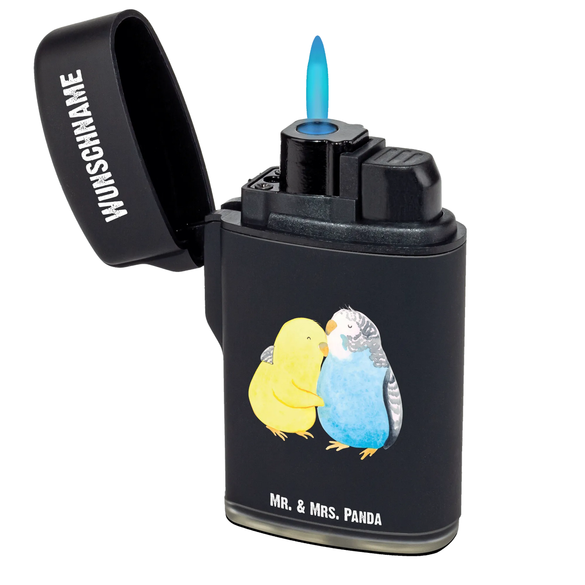Personalisiertes Feuerzeug Wellensittich Liebe Personalisierbares Feuerzeug, Feuerzeug Personalisiert, Feuerzeug mit Name, Gasfeuerzeug personalisiert, Individuelles Feuerzeug, Personalisiertes Feuerzeug, Freundin, Freund, Liebe, Liebesgeschenk, Jahrestag, Verlobung, Partner, Ehemann, Ehefrau, Heiraten, Heiratsantrag, Hocheitstag, Vögel, Wellensittich, Vertrauen, Nähe, Kuscheln