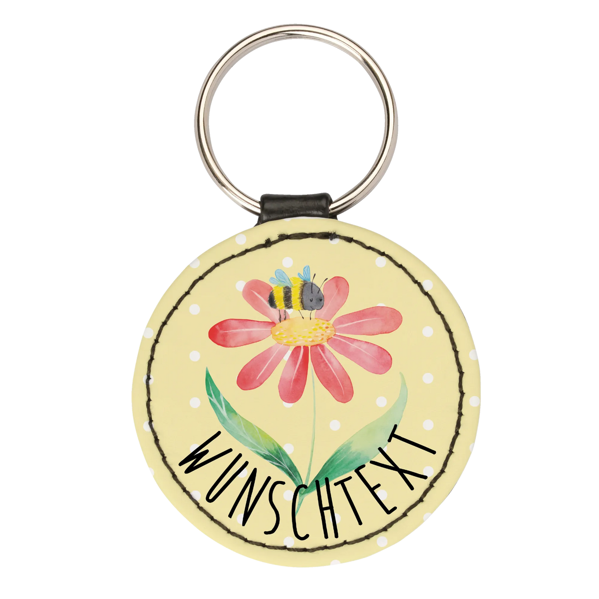 Personalised key ring bumblebee flower card, gift ideas, gifts, small animals, cute, cute animal motives, hand drawn, funny sayings, good mood, special gifts, animal lover, wasp, field, bumble bee, flower, fluffy, bumblebees, nature