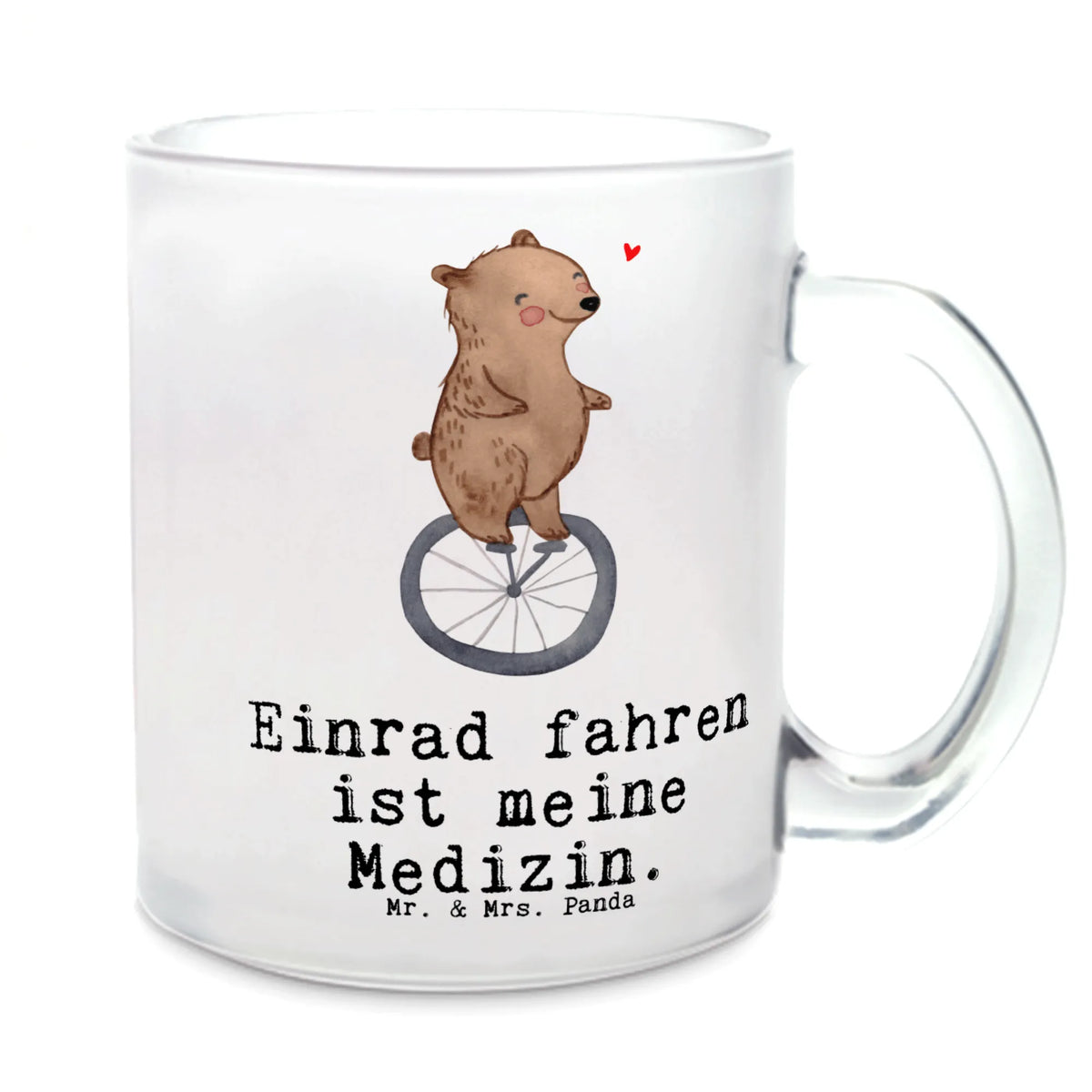 Teetasse Bär Einrad fahren Trinkglas, glastasse, Glas Teebecher, Henkeltasse, Teetasse Glas, Haferl, getränkeglas, Teetasse, Häferl, Kakaotasse, Motivtasse, Pott, Teetasse aus Glas, Tee Tasse, getränkebecher, Teeglas, Glasbecher, Henkelbecher, Geschenk, Schenken, Sport, Sportart, Hobby, Danke, Dankeschön, Auszeichnung, Gewinn, Sportler, Einrad fahren