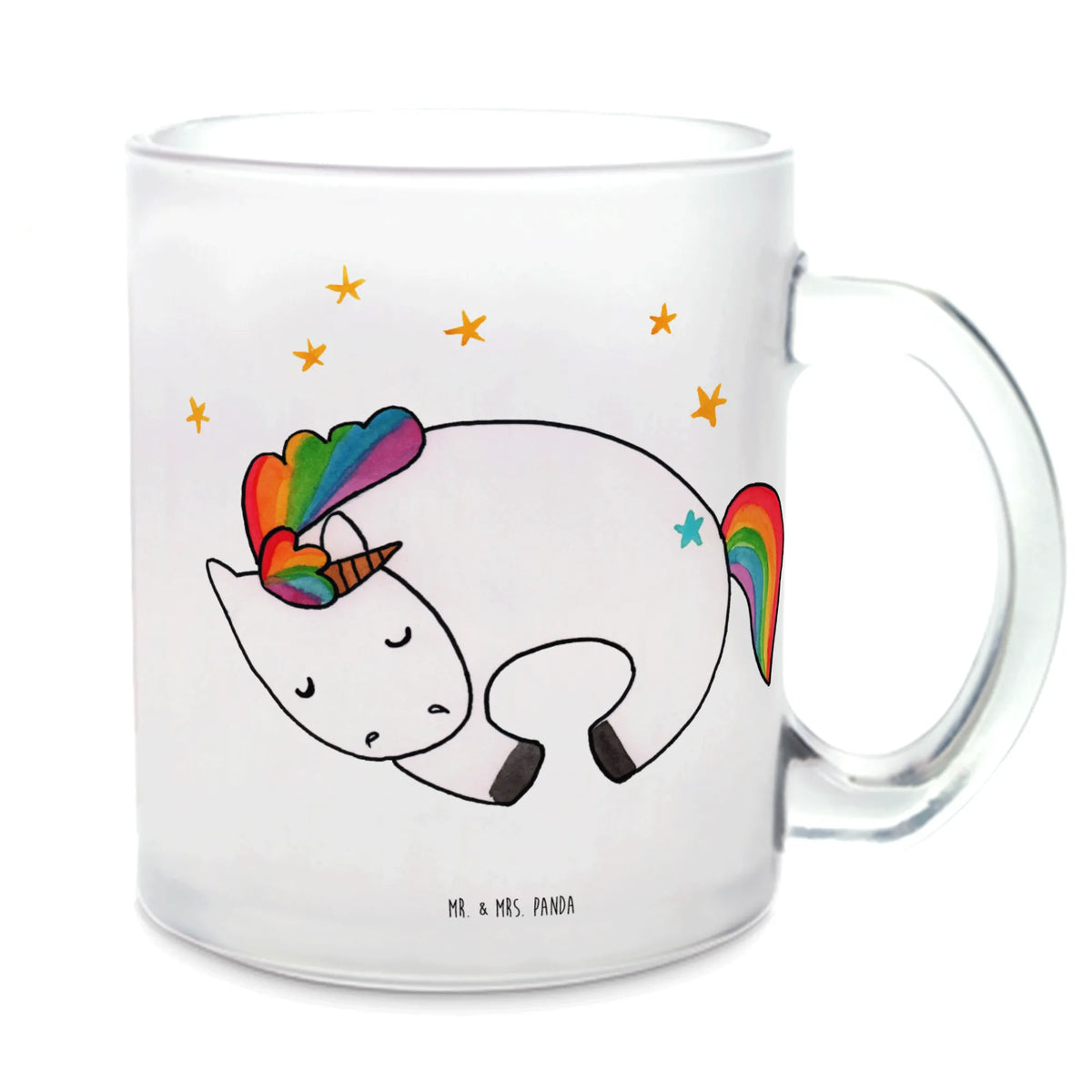 Teetasse Einhorn Nacht
