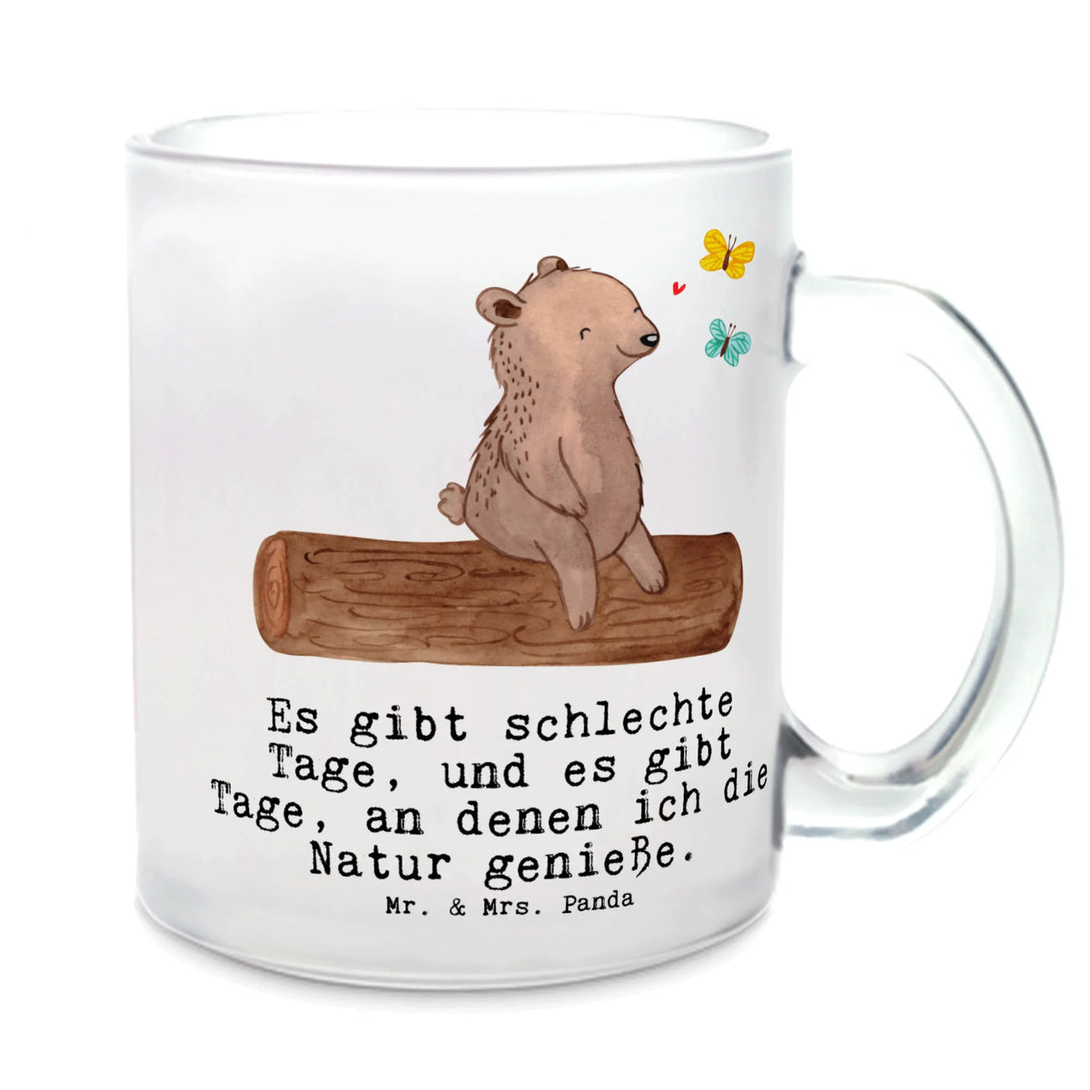 Teetasse Bär Naturliebhaber Kakaotasse, Henkeltasse, Tee Tasse, Pott, Trinkglas, Teetasse aus Glas, Henkelbecher, Haferl, Häferl, Teeglas, Glasbecher, glastasse, Motivtasse, getränkebecher, Teetasse Glas, getränkeglas, Glas Teebecher, Teetasse, Geschenk, Schenken, Sport, Sportart, Hobby, Danke, Dankeschön, Auszeichnung, Gewinn, Sportler, Wandern, Outdoor, Naturliebhaber, Nature Lover