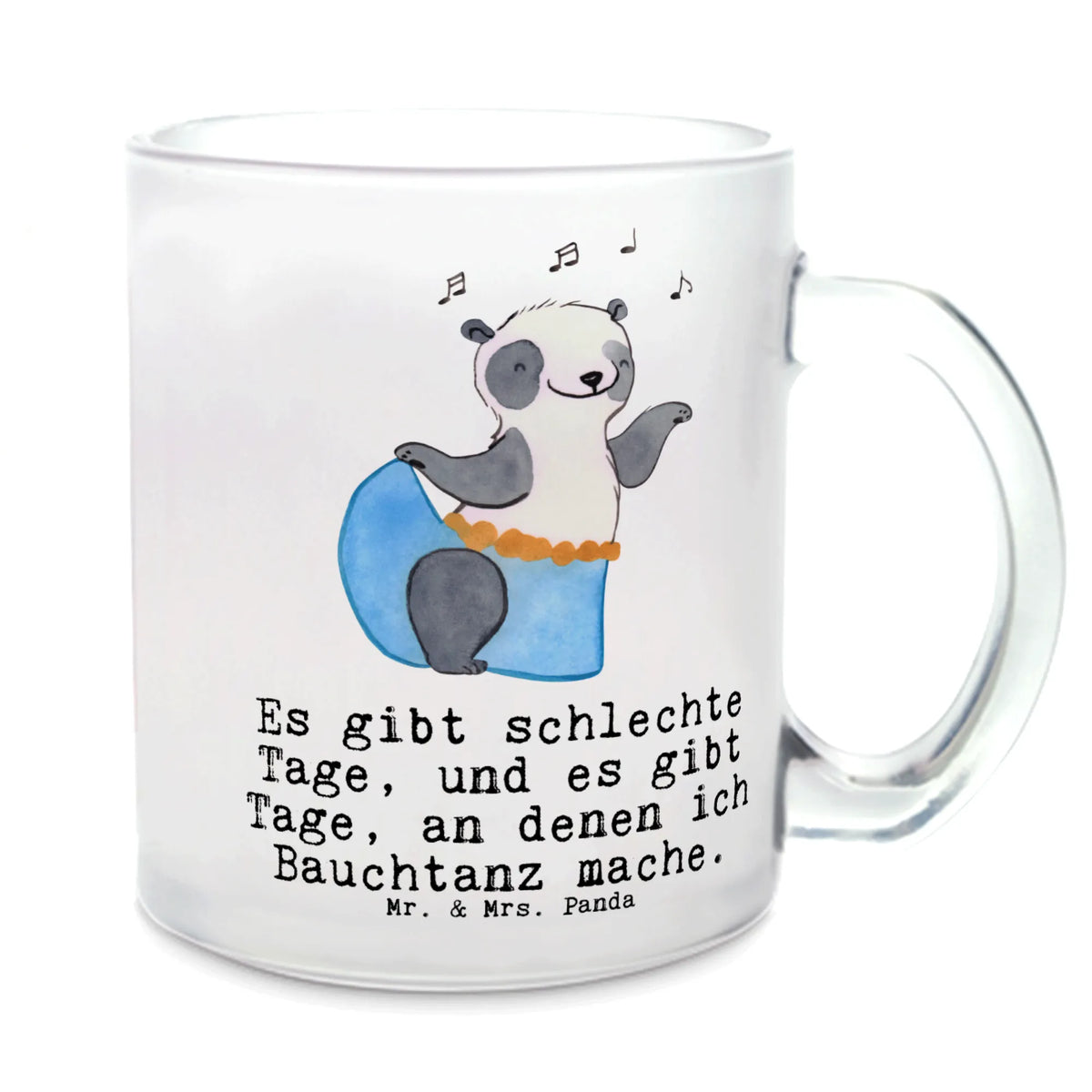 Teetasse Panda Bauchtanz