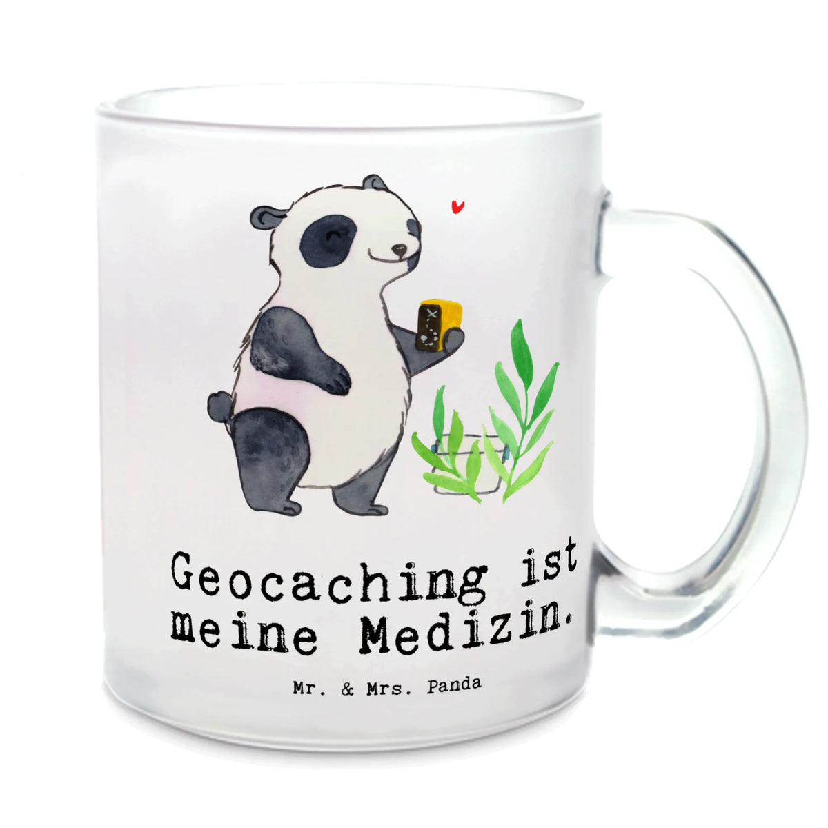 Teetasse Panda Geocaching