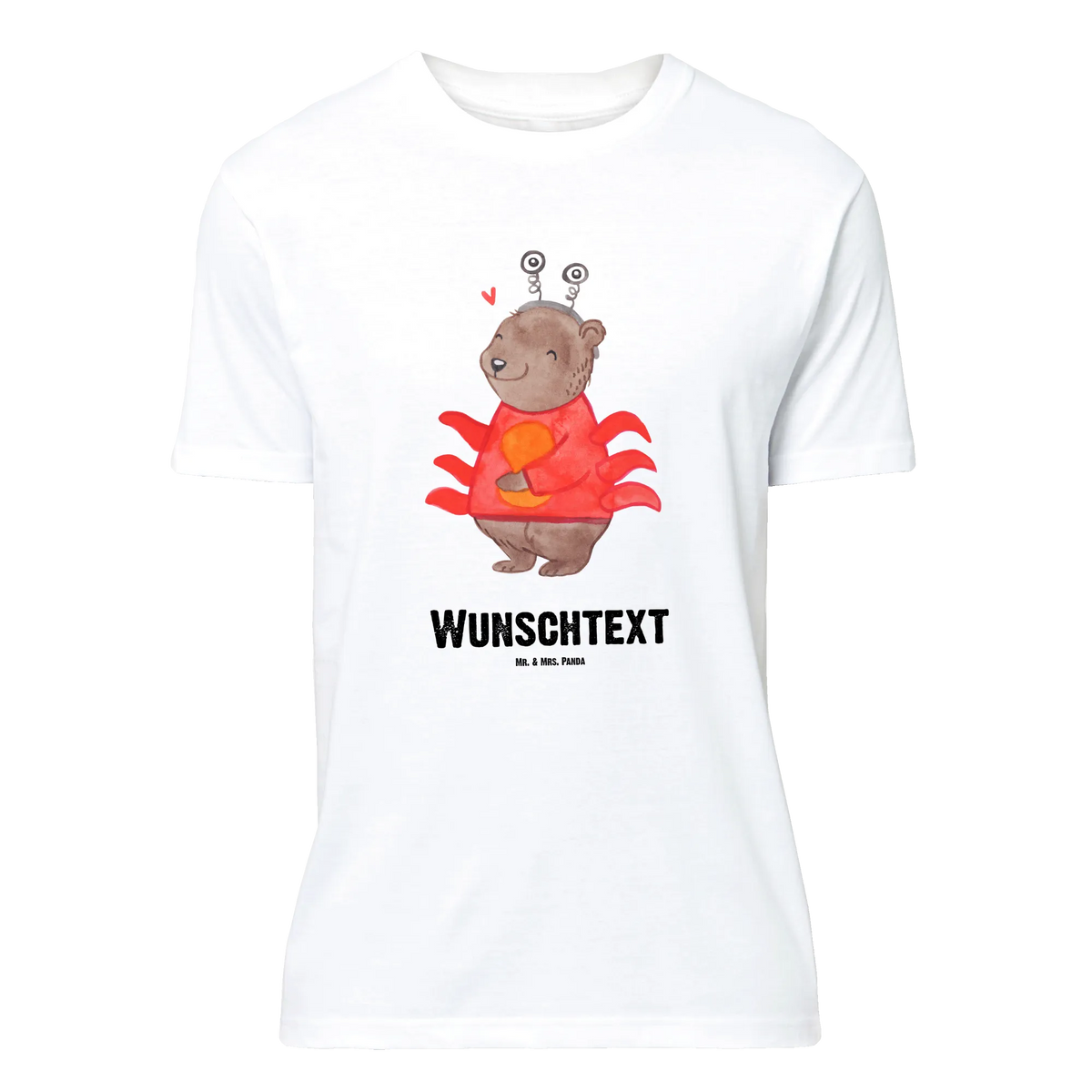 Personalisiertes T-Shirt Krebs Astrologie T-Shirt mit Namen, T-Shirt mit Aufruck, T-Shirt Personalisiert, Horoskop, Astrologie, Aszendent, Tierkreiszeichen, Sternzeichen, Krebs, Geburtstagsgeschenk, Geschenk