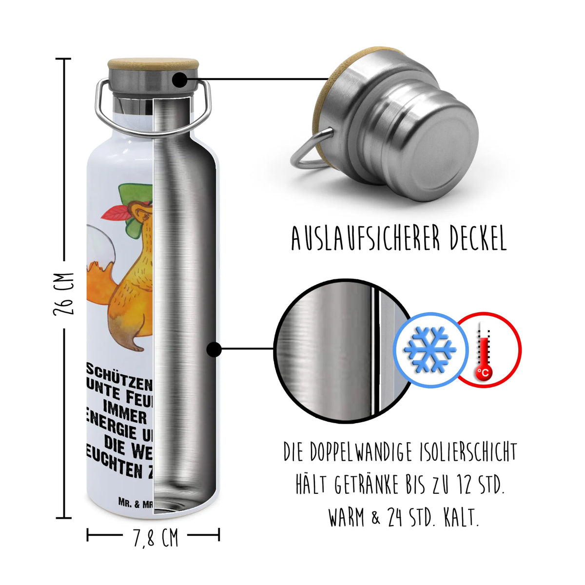 Trinkflasche Schütze Astrologie Trinkflasche Aus Edelstahl, große thermosflasche, Isolierte Trinkflasche, isolier trinkflasche, große wasserflasche, getränkebehälter, wasser trinkflasche, thermobottle, Trinkbehälter, thermos trinkflasche, metall trinkflasche, Thermosflasche, Warmhalteflasche, metallflasche, Edelstahlflasche, große trinkflasche, Vakuumflasche, Getränkeflasche, feldflasche, Thermo-Trinkflasche, Trinkgefäß, Trinkflasche, Wasserflasche, Sternzeichen, Tierkreiszeichen, Horoskop, Astrologie, Aszendent, Schütze, Geburtstagsgeschenk, Geschenkidee