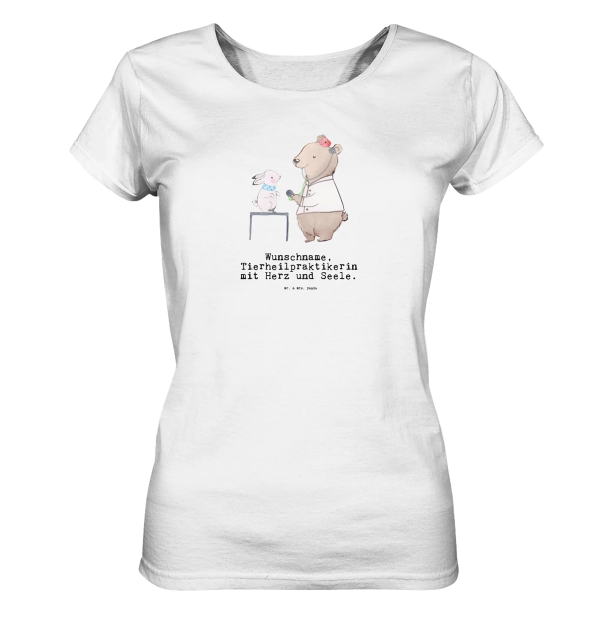 Personalized Women's Shirt Animal Naturopath Heart sayings, profession, job start, promotion, retirement, anniversary, passing exam, farewell gift, best, gift, gift idea