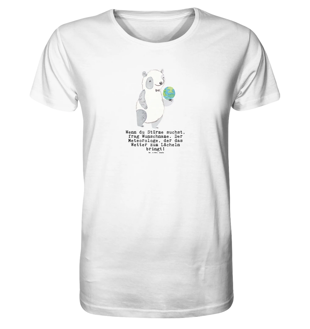 Personalisiertes Shirt Herren Meteorologe Herz T-Shirt mit Spruch, Tshirt, Shirt, T-Shirt, Jubiläum, Geschenk, Danke, Dankeschön, Beruf, Ausbildung, Abschied, Rente, Kollege, Kollegin, Arbeitskollege, Schenken, Mitarbeiter, Firma