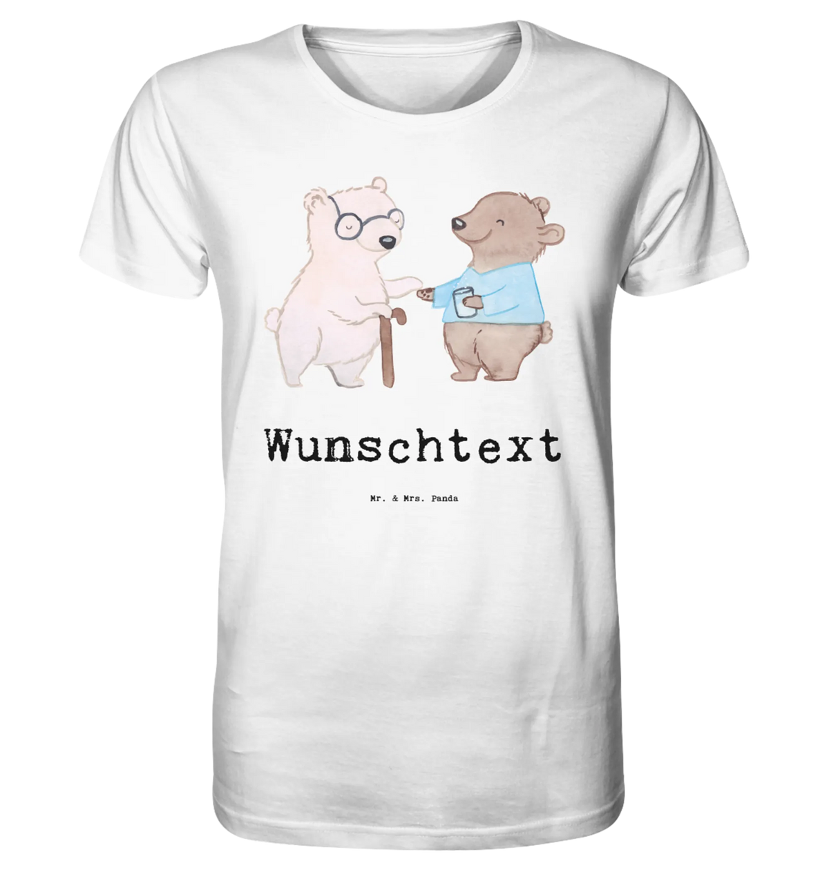 Personalisiertes Shirt Herren Altenpfleger Herz Shirt, Tshirt, T-Shirt, T-Shirt mit Spruch, Jubiläum, Geschenk, Danke, Dankeschön, Beruf, Ausbildung, Abschied, Rente, Kollege, Kollegin, Arbeitskollege, Schenken, Mitarbeiter, Firma, Altenpfleger, Pfleger, Altenheim Eröffnung