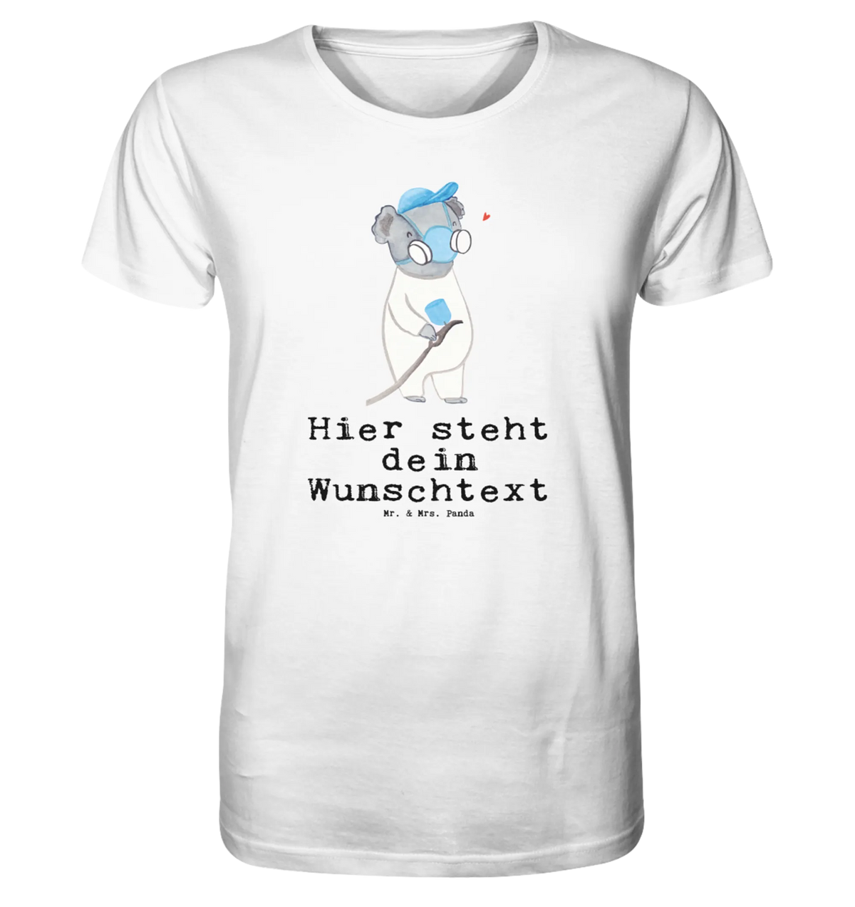 Personalisiertes Shirt Herren Lackierer Herz T-Shirt, T-Shirt mit Spruch, Shirt, Tshirt, Jubiläum, Geschenk, Danke, Dankeschön, Beruf, Ausbildung, Abschied, Rente, Kollege, Kollegin, Arbeitskollege, Schenken, Mitarbeiter, Firma, Werkstatt Lackierer, Gesellenprüfung, Lackierer, Lackierermeister