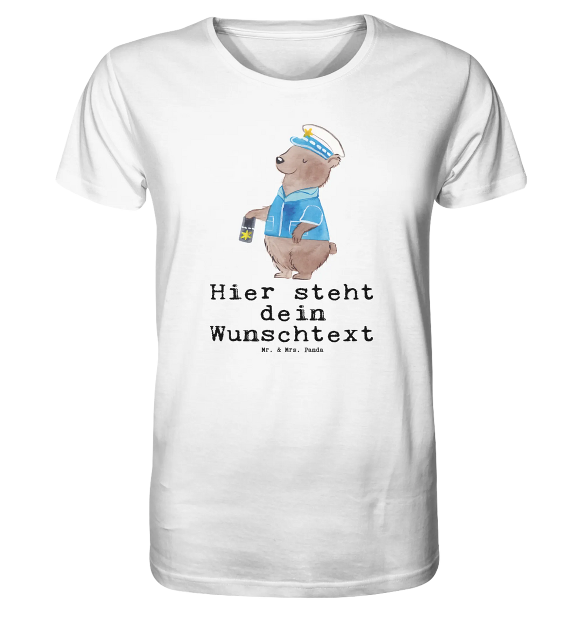 Personalisiertes Shirt Herren Polizist Herz Tshirt, T-Shirt mit Spruch, Shirt, T-Shirt, Jubiläum, Geschenk, Danke, Dankeschön, Beruf, Ausbildung, Abschied, Rente, Kollege, Kollegin, Arbeitskollege, Schenken, Mitarbeiter, Firma, Cop, Wachmann, Studium, Polizeibeamter, Polizist, Polizei