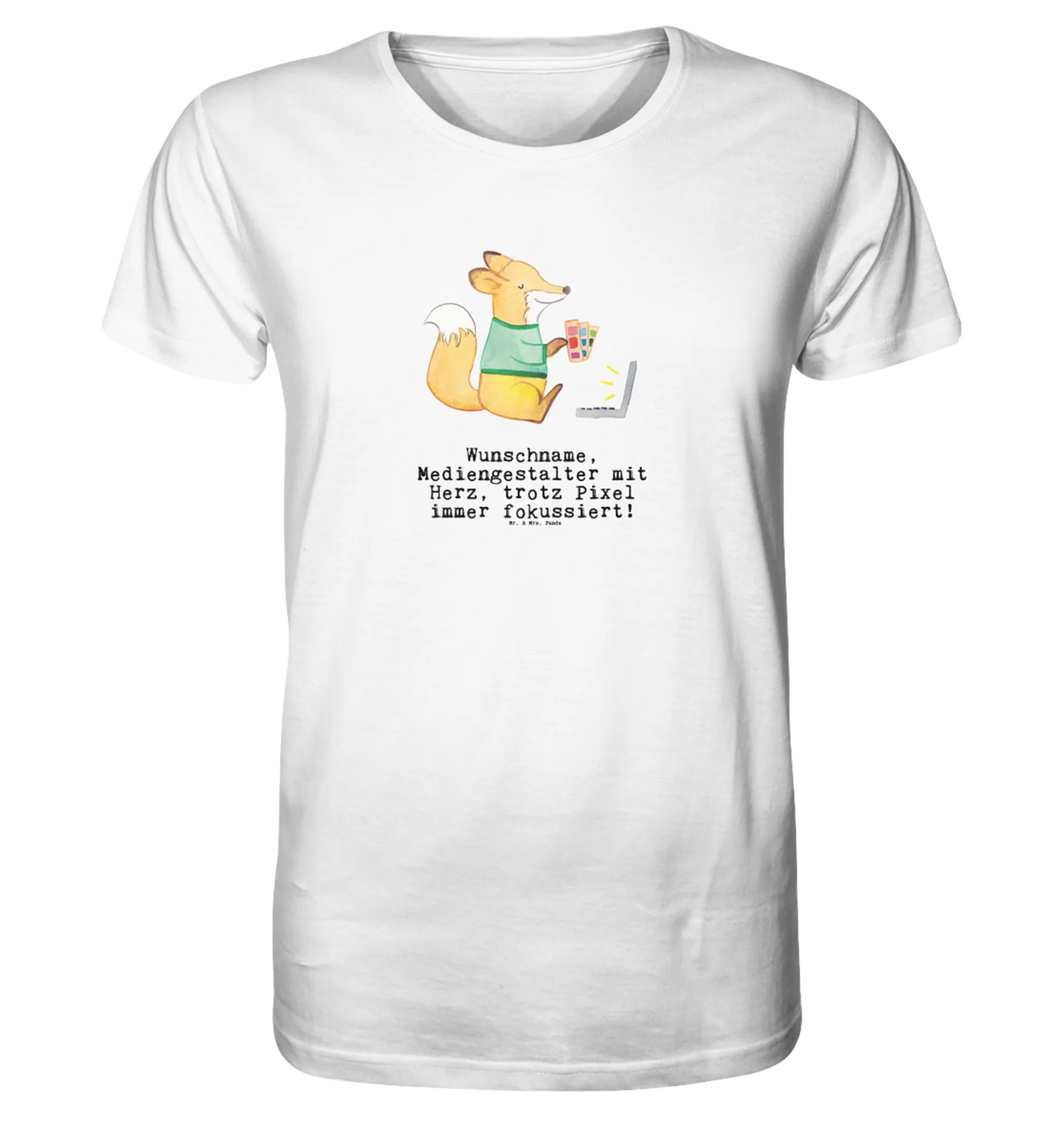 Personalisiertes Shirt Herren Mediengestalter Herz Shirt, T-Shirt mit Spruch, Tshirt, T-Shirt, Jubiläum, Geschenk, Danke, Dankeschön, Beruf, Ausbildung, Abschied, Rente, Kollege, Kollegin, Arbeitskollege, Schenken, Mitarbeiter, Firma, Grafiker, Grafikdesigner, Mediengestalter, Designer