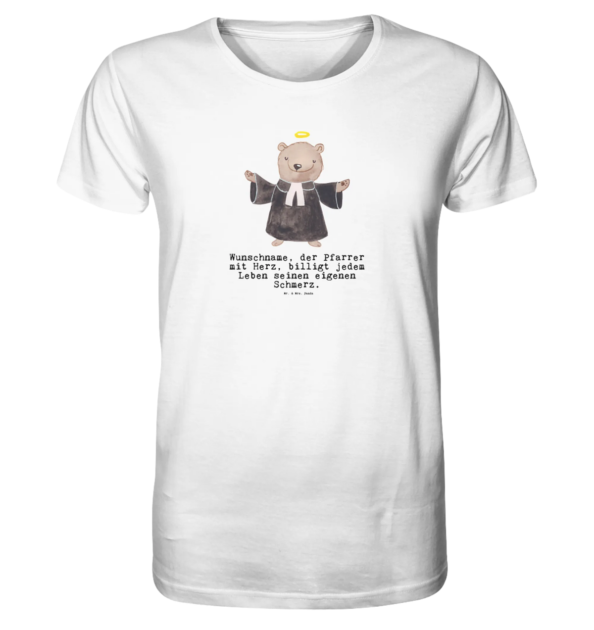 Personalisiertes Shirt Herren Pfarrer Herz Shirt, Tshirt, T-Shirt mit Spruch, T-Shirt, Jubiläum, Geschenk, Danke, Dankeschön, Beruf, Ausbildung, Abschied, Rente, Kollege, Kollegin, Arbeitskollege, Schenken, Mitarbeiter, Firma, Kirche, Pastor, Theologe, Pfarrer, Prediger<br />Priester, Diener Gottes<br />Geistlicher