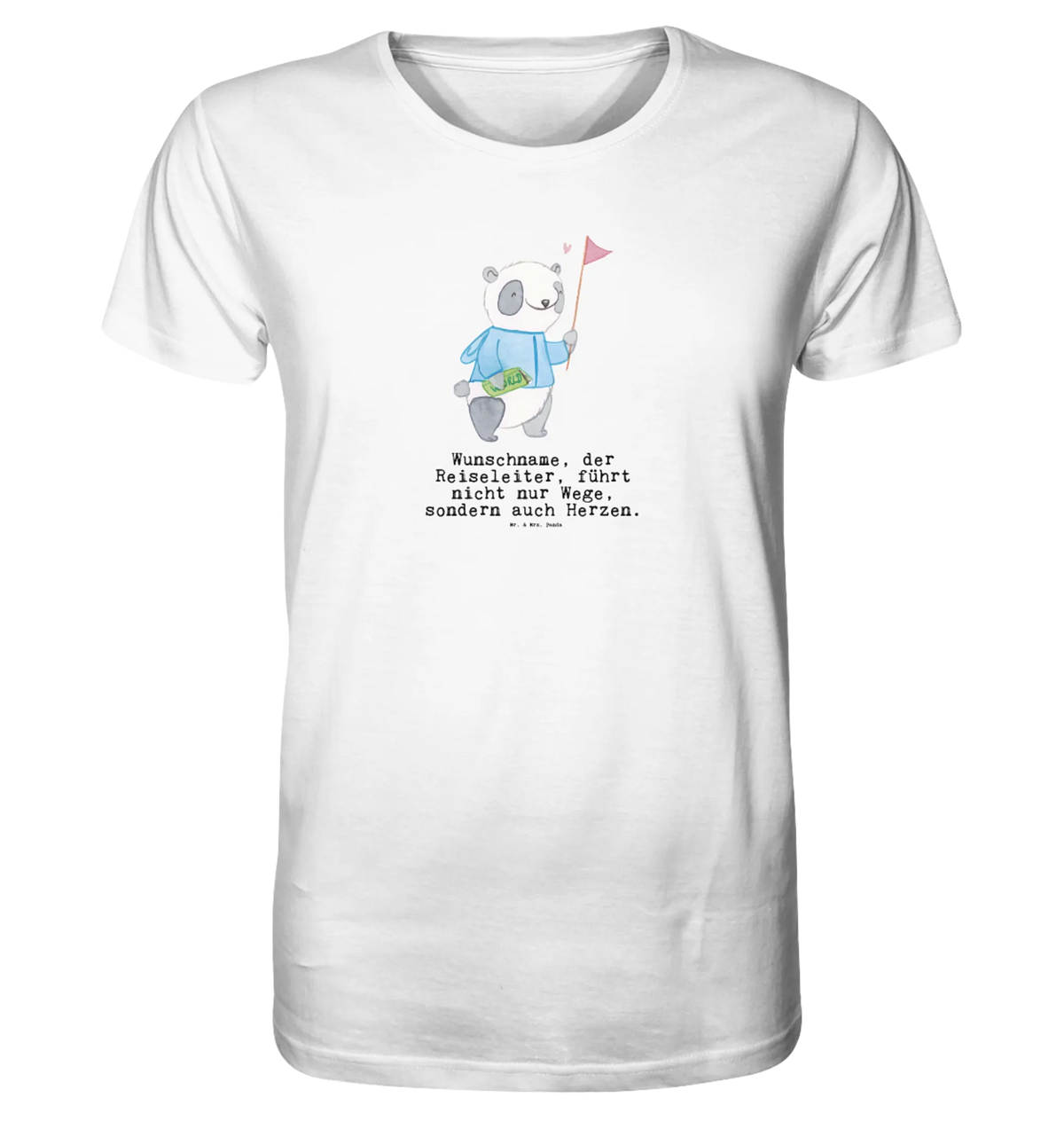 Personalisiertes Shirt Herren Reiseleiter Herz T-Shirt mit Spruch, T-Shirt, Tshirt, Shirt, Jubiläum, Geschenk, Danke, Dankeschön, Beruf, Ausbildung, Abschied, Rente, Kollege, Kollegin, Arbeitskollege, Schenken, Mitarbeiter, Firma