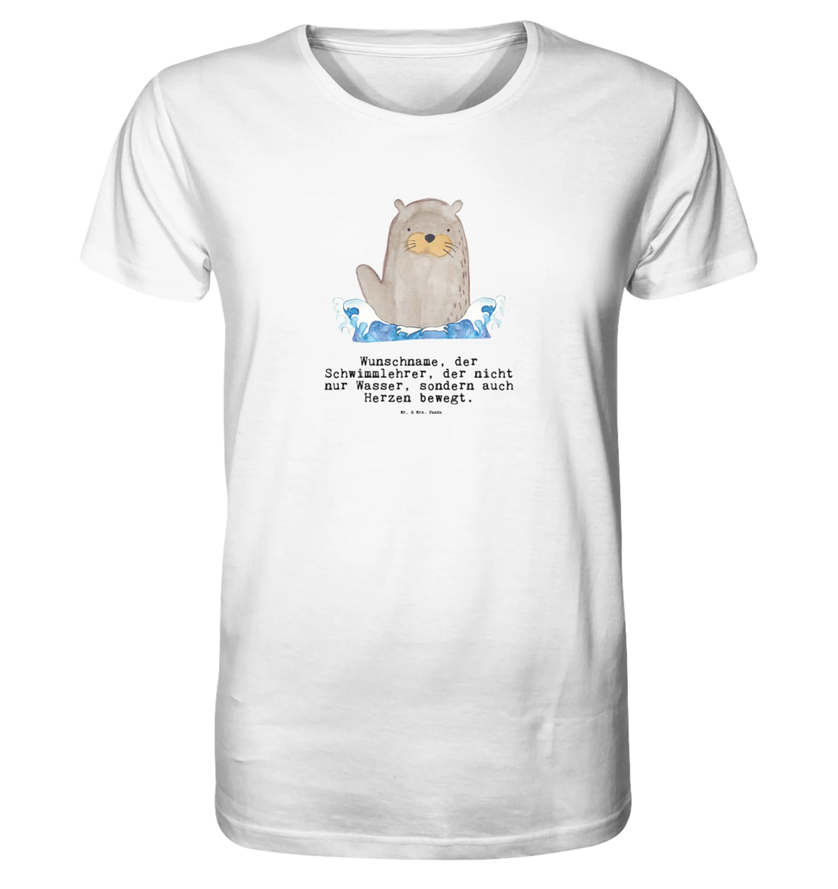 Personalisiertes Shirt Herren Schwimmlehrer Herz T-Shirt, T-Shirt mit Spruch, Tshirt, Shirt, Jubiläum, Geschenk, Danke, Dankeschön, Beruf, Ausbildung, Abschied, Rente, Kollege, Kollegin, Arbeitskollege, Schenken, Mitarbeiter, Firma, Schwimmkurs, Schwimmschule, Schwimmlehrer, Schwimmverein, Schwimmbad