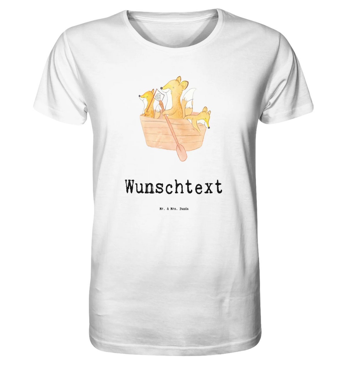 Personalized Men's Shirt Fox Canoeing Gift, giving, athlete, thank you, profit, award, paddling tour, canoe rental, Canoeing, canoe school, canoe tour