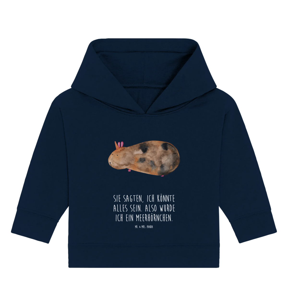 Organic Baby Hoodie Einhorn Meerschweinchen Baby Hoodie, Baby Kapuzensweatshirt, Baby Kapuzenshirt, Unicorn, Einhörner, Einhorn, Einhorn Deko, Meerschweinchen, Meerschwein, Meericorn, Meerhörnchen