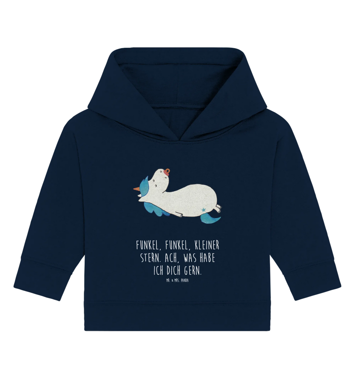 Organic Baby Hoodie Einhorn Schnuller Baby Kapuzensweatshirt, Baby Hoodie, Baby Kapuzenshirt, Unicorn, Einhörner, Einhorn, Einhorn Deko, Mama, Kleinkind, Säugling, Mutter, Schnuller, Baby, Geschenk Geburt, Geburt, Geburtstag