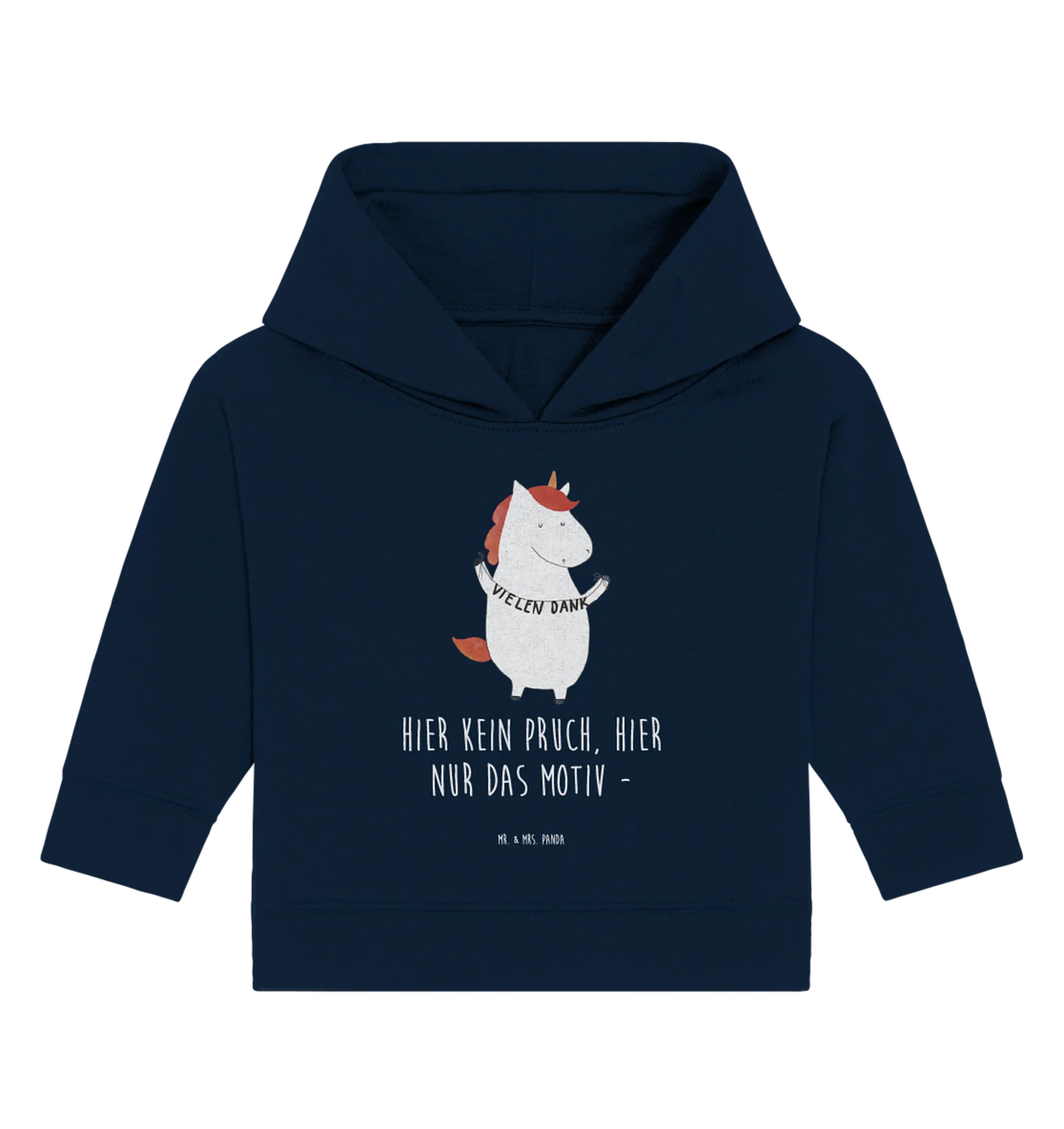 Organic Baby Hoodie Einhorn Dankeschön Baby Kapuzenshirt, Baby Kapuzensweatshirt, Baby Hoodie, Unicorn, Einhörner, Einhorn, Einhorn Deko, Vielen Dank, Dankeschön, Danke, Danksagung