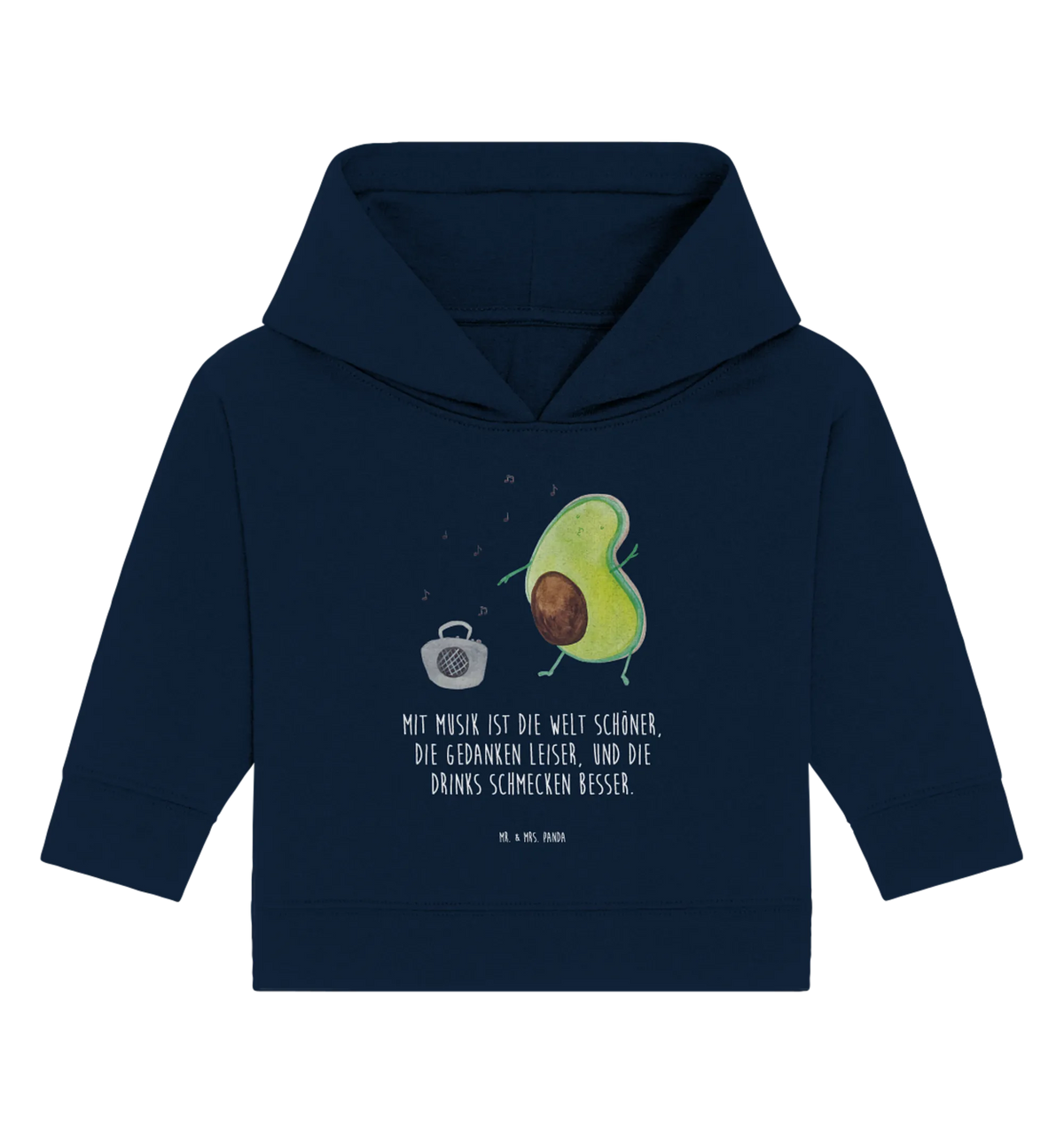 Organic Baby Hoodie Avocado Tanzen Baby Hoodie, Baby Kapuzensweatshirt, Baby Kapuzenshirt, Avocado, Veggie, Vegan, Gesund