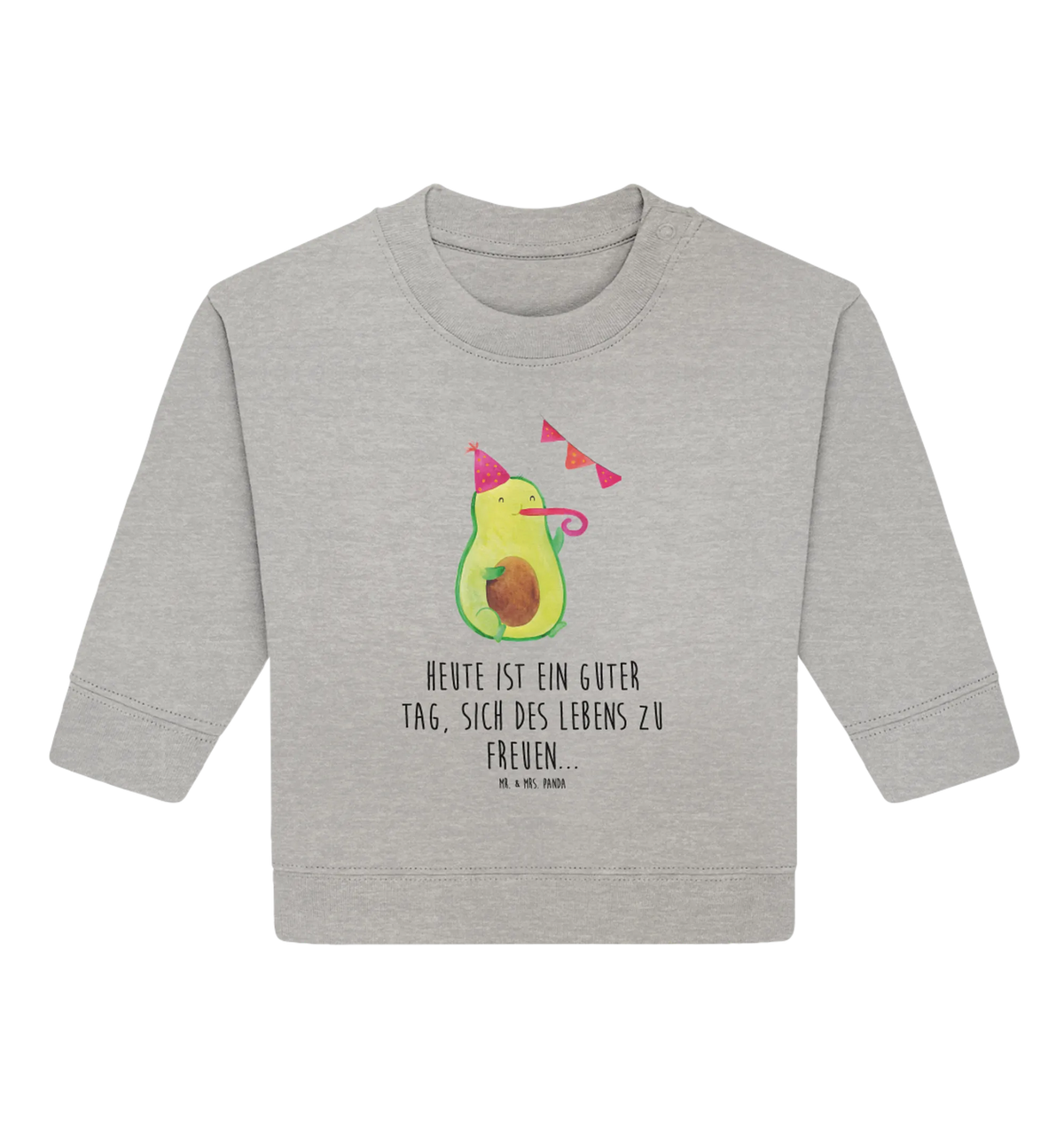 Organic Baby Pullover Avocado Party Baby Bullover, Gesund, Avocado, Veggie, Vegan, Party, Jahrestag, Klassenfeier, Geburtstag, Feier, Jubiläum, Avocados, Feierei, Abschluss, Bestanden, Abifeier, Geburtstagsfeier, Abi, Lieblingstag, Prüfung, Happy Birthday, Schulabschluss, Firmenfeier