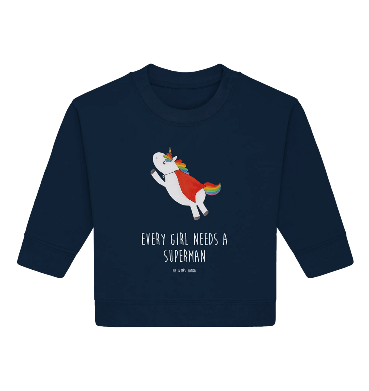 Organic Baby Pullover Einhorn Super Baby Bullover, Einhörner, Einhorn Deko, Einhorn, Unicorn, Geschenk, Freundin, Girl, Traummann, Superheld, Mädchen, Held