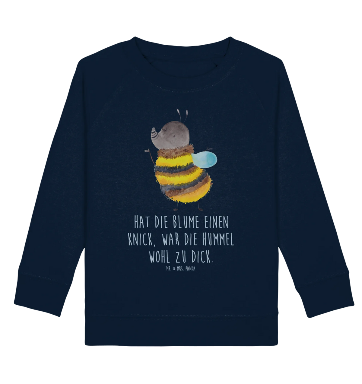 Organic Kinder Pullover Hummel flauschig Kinder Pullover, Kinder Sweatshirt, Tiermotive, Lustige Sprüche, Tiere, Gute Laune, Blume, Natur, Biene, Flauschig, Hummel