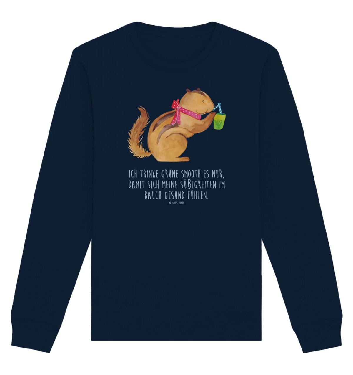 Baumwoll Pullover Eichhörnchen Smoothie Pullover, Pullover Männer, Pullover Frauen, Sweatshirt, Sweatshirt Männer, Sweatshirt Frauen, Unisex, Tiermotive, Gute Laune, lustige Sprüche, Tiere, Green Smoothies, Diät, Abnehmen, Streifenhörnchen, Eichhörnchen