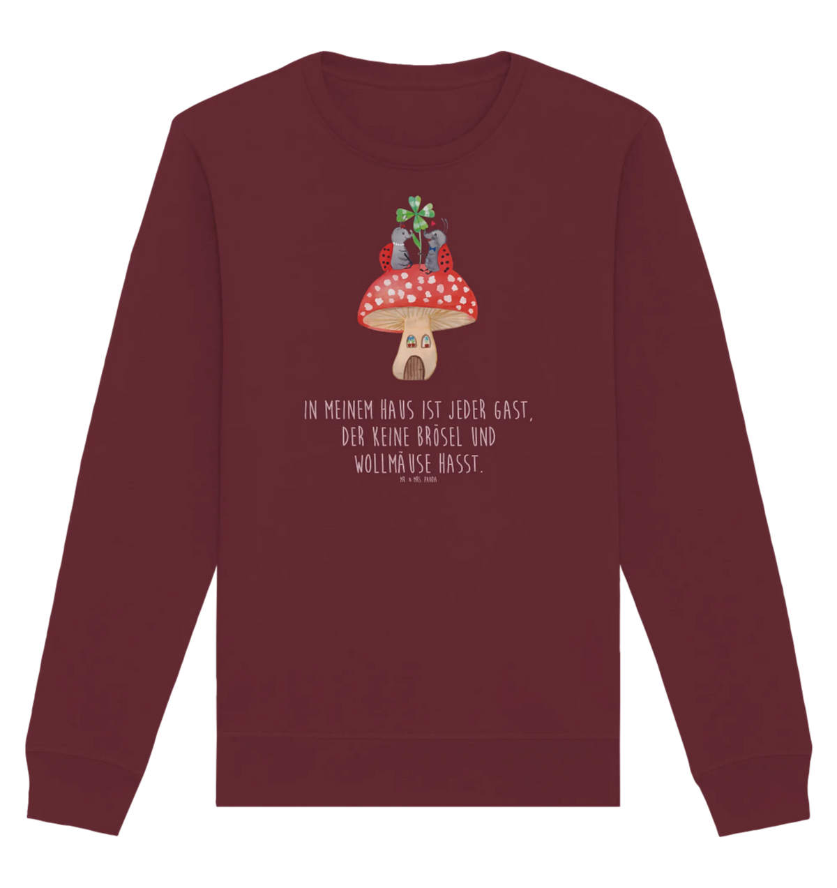 Organic Pullover Marienkäfer Fliegenpilz Bio-Pullover, Nachhaltiges Sweatshirt, Sweatshirt, Pullover Mit Öko-Label, Longsleeve Aus Biostoff, Bio Baumwoll Pullover, Fair Fashion Pullover, Bio Sweatshirt, Pullover Für Damen Aus Biobaumwolle, Ökologischer Pullover, Umweltbewusster Pullover, Baumwoll Sweatshirt, Pullover Aus Biobaumwolle, Bio Pullover, Pulli, Organic Sweatshirt, Bio-Pulli, Pullover, Baumwoll Pullover, Bio-Rundhalspullover, Öko-Pullover, Umweltfreundlicher Pullover, Sweater, Eco Pullover, Sustainable Pullover, Nachhaltiger Pullover, Pullover Aus Bio-Materialien, Rundhals Pullover, Öko-Pulli, Organic Sweater, Eco-Friendly Pullover, Rundhals Sweatshirt, Organic Pullover, Organic Cotton Pullover, Lustige Sprüche, Tiermotive, Tiere, Gute Laune, Haus, Fleigenpilzhaus, Zuhause, Marienkäfer, Fliegenpilz, Wohnung