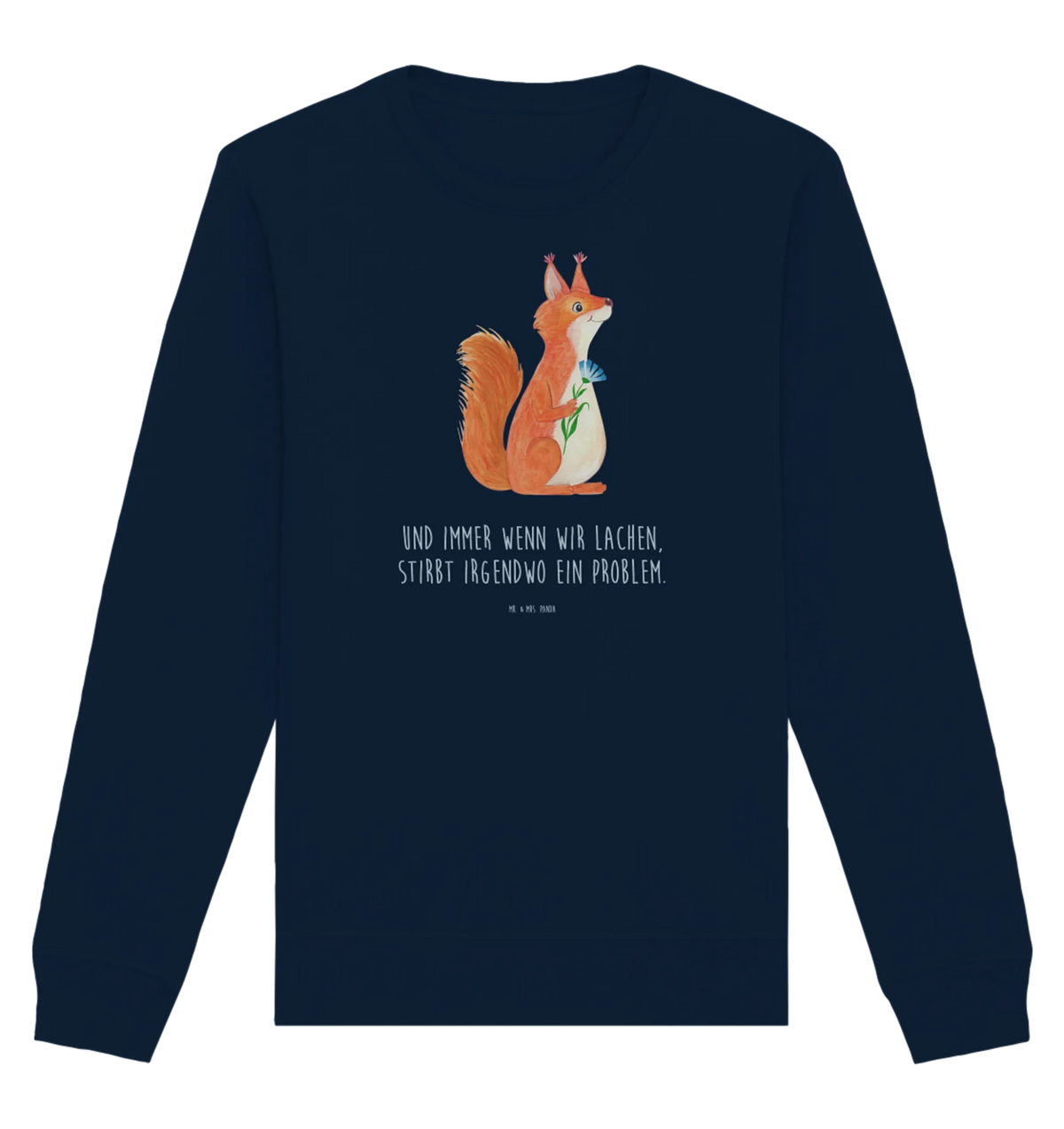 Baumwoll Pullover Eichhörnchen Blume Pullover, Pullover Männer, Pullover Frauen, Sweatshirt, Sweatshirt Männer, Sweatshirt Frauen, Unisex, Tiermotive, Gute Laune, lustige Sprüche, Tiere, Eichhörnchen, Eichhorn, Spruch positiv, Lachen, Spaß, Motivation Sprüche, Motivation Bilder, glücklich Spruch, Spruch Deko