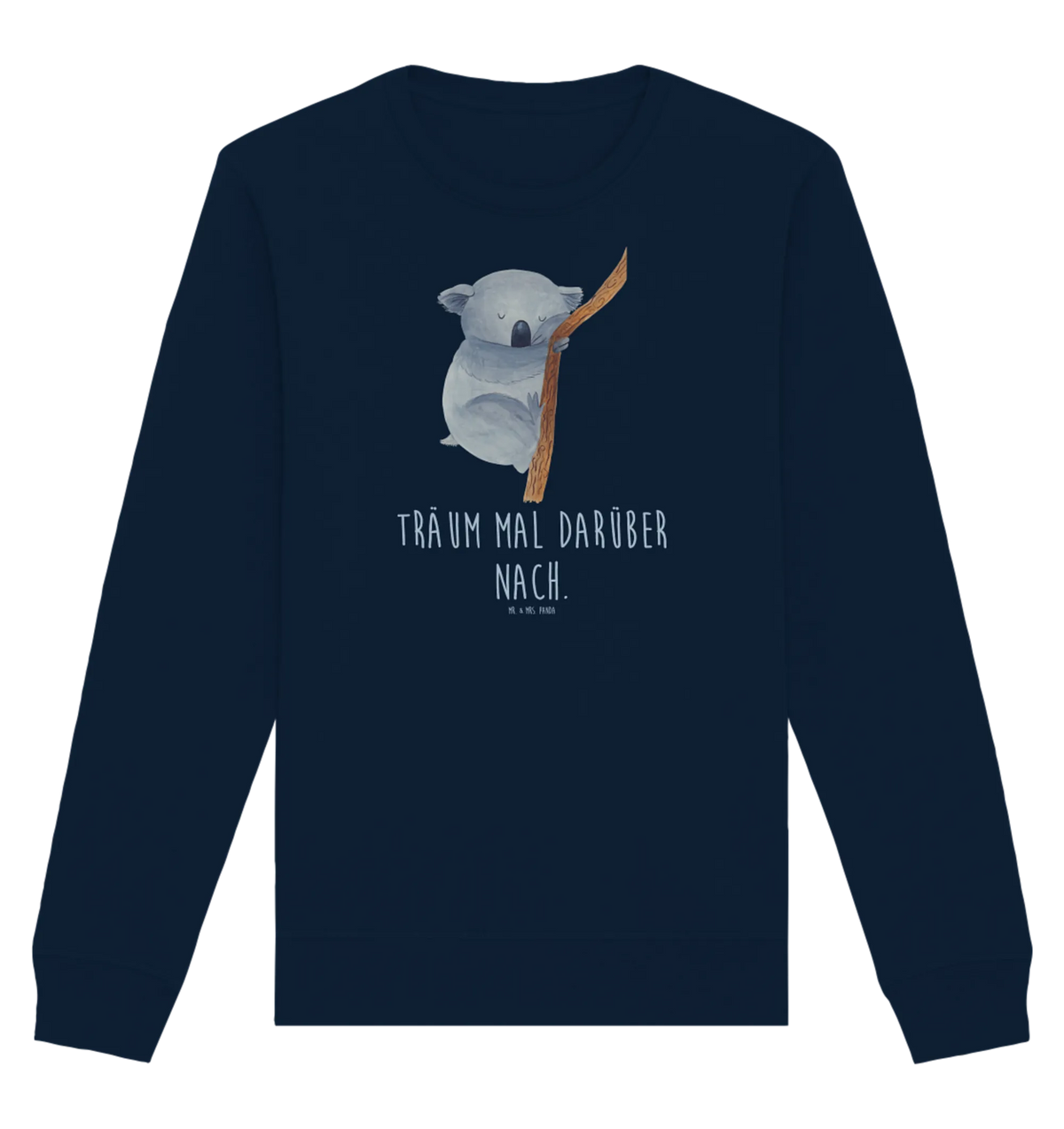Baumwoll Pullover Koalabär Pullover, Pullover Männer, Pullover Frauen, Sweatshirt, Sweatshirt Männer, Sweatshirt Frauen, Unisex, Tiermotive, Gute Laune, lustige Sprüche, Tiere, Koala, träumen, Traum, schlafen, Schlafzimmer, Traumland, Bär, Koalabär