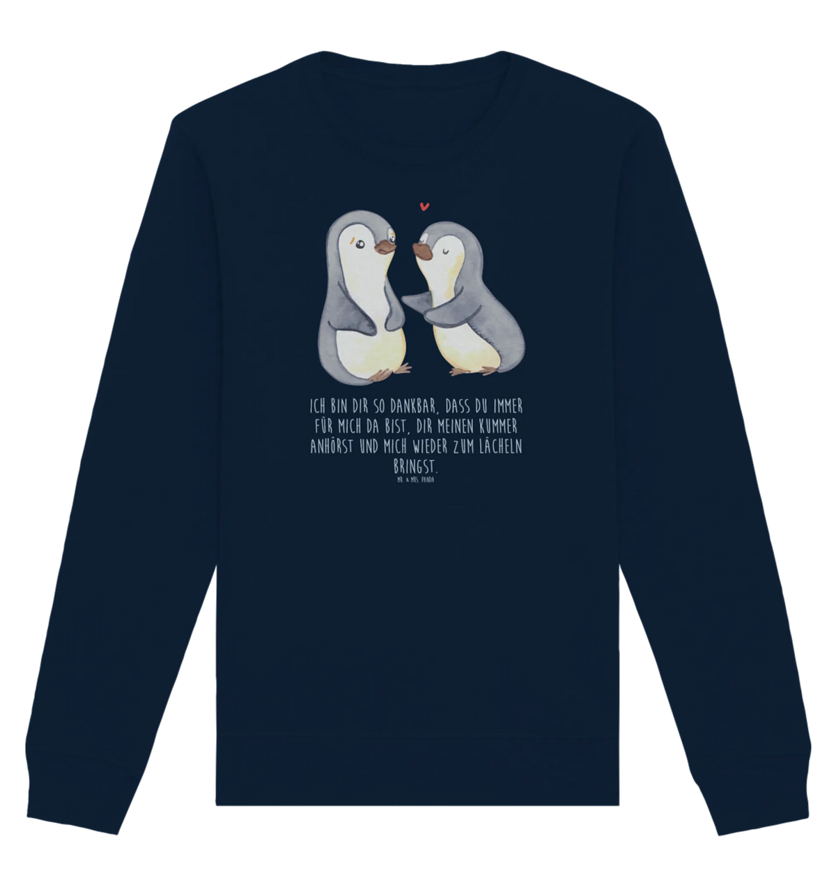 Baumwoll Sweatshirt Pinguine trösten Pullover, Pullover Männer, Pullover Frauen, Sweatshirt, Sweatshirt Männer, Sweatshirt Frauen, Unisex, Liebe, Partner, Freund, Freundin, Ehemann, Ehefrau, Heiraten, Verlobung, Heiratsantrag, Liebesgeschenk, Jahrestag, Hocheitstag, Valentinstag, Geschenk für Frauen, Hochzeitstag, Mitbringsel, Geschenk für Freundin, Geschenk für Partner, Liebesbeweis, für Männer, für Ehemann