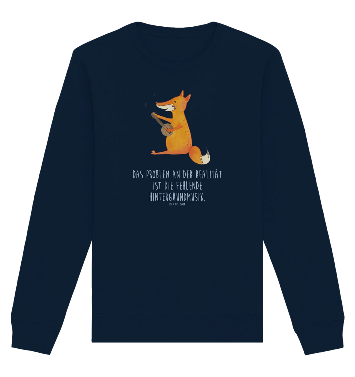 Baumwoll Pullover Fuchs Gitarre Pullover, Pullover Männer, Pullover Frauen, Sweatshirt, Sweatshirt Männer, Sweatshirt Frauen, Unisex, Fuchs, Füchse, Geschenk Musiker, Musik Spruch, Musikerin, Sänger, Sängerin, Gitarre