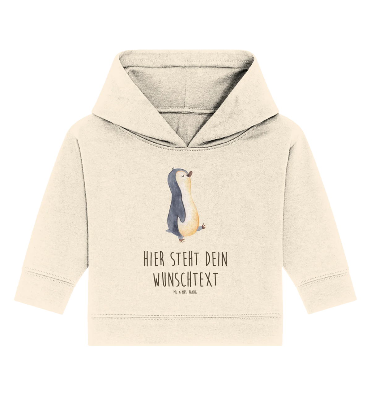 Personalisierter Baby Hoodie Pinguin marschieren Personalisierter Baby Hoodie, Babyhoodie Wunschtext, Baby Hoodie mit Namen, Pinguin, Pinguine, Frühaufsteher, Familie, Langschläfer, Bruder, Schwester