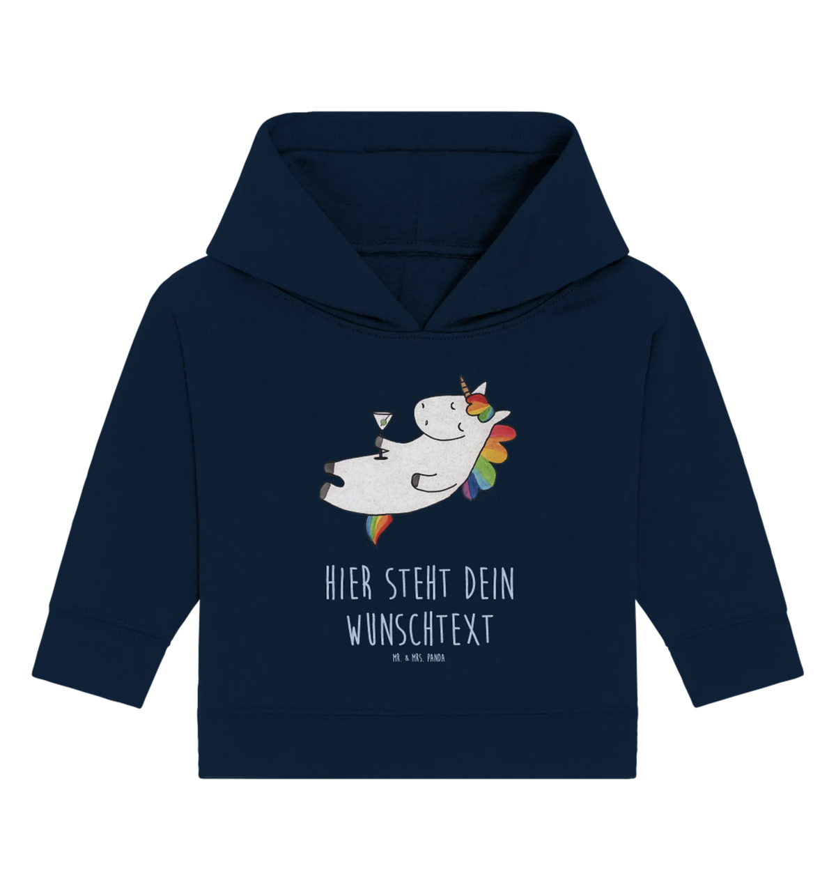 Personalized Baby Hoodie unicorn cocktail birthday, girlfriend gift, girlfriend present, fun, champagne, celebrating