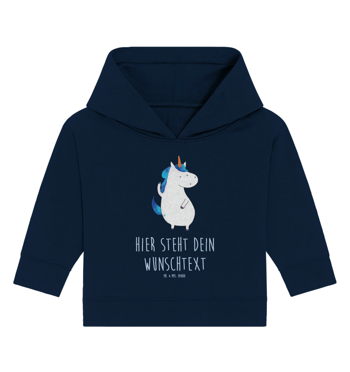Personalisierter Baby Hoodie Einhorn Mann Babyhoodie Wunschtext, Personalisierter Baby Hoodie, Baby Hoodie mit Namen, Einhörner, Einhorn Deko, Unicorn, Einhorn, Bester Freund, Hübsch, Beste, Party, Freundin, Cool, Mann, BFF, Familie