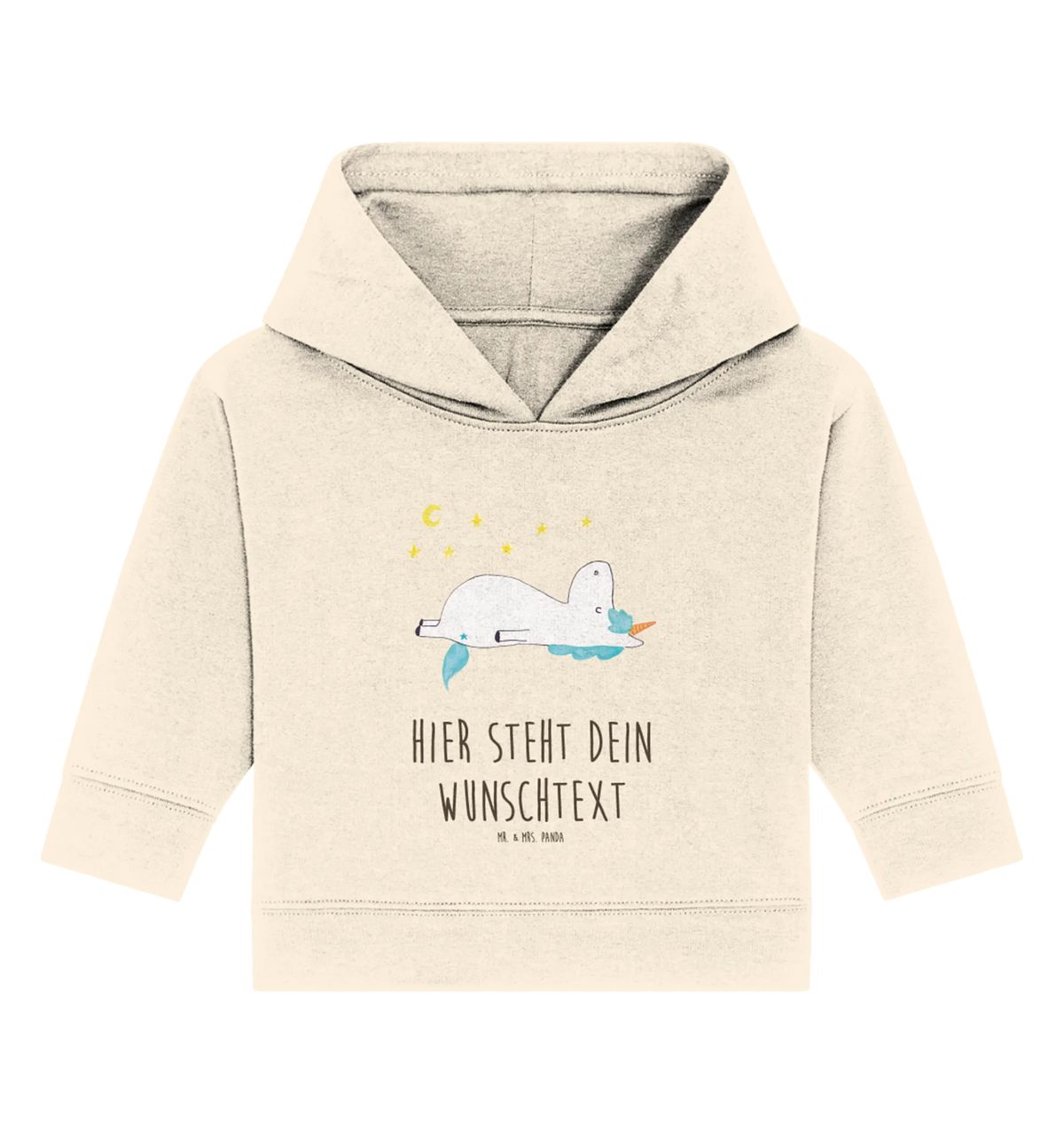Personalisierter Baby Hoodie Einhorn Sternenhimmel Baby Hoodie mit Namen, Personalisierter Baby Hoodie, Babyhoodie Wunschtext, Einhorn, Einhörner, Unicorn, Einhorn Deko, Sternenhimmel, Dachschaden, Verrückt, Sterne